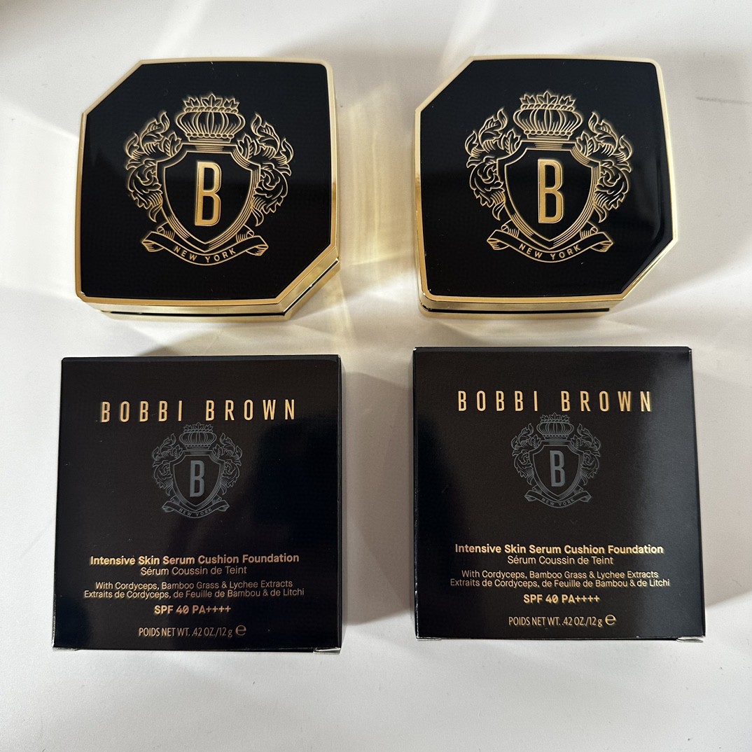 48! Nueva versión de Bobbi Brown虫草气垫12g Tono: 1号RCELAIN瓷白 2号EXTRA LIGHT暖瓷白