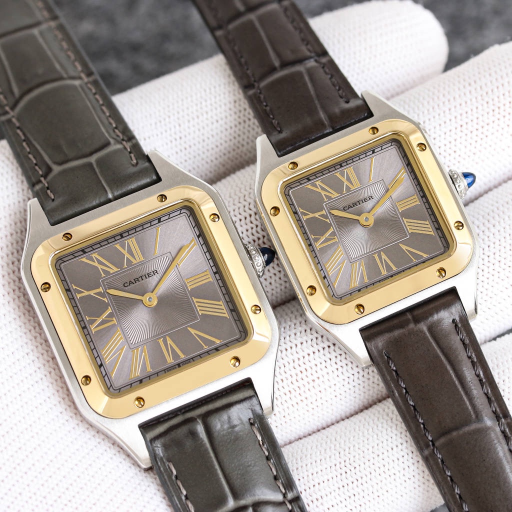 Taiwan Factory Dumont Series: New Cartier Santos-Dumont Wristwatch at Geneva Exhibition - 图片 3