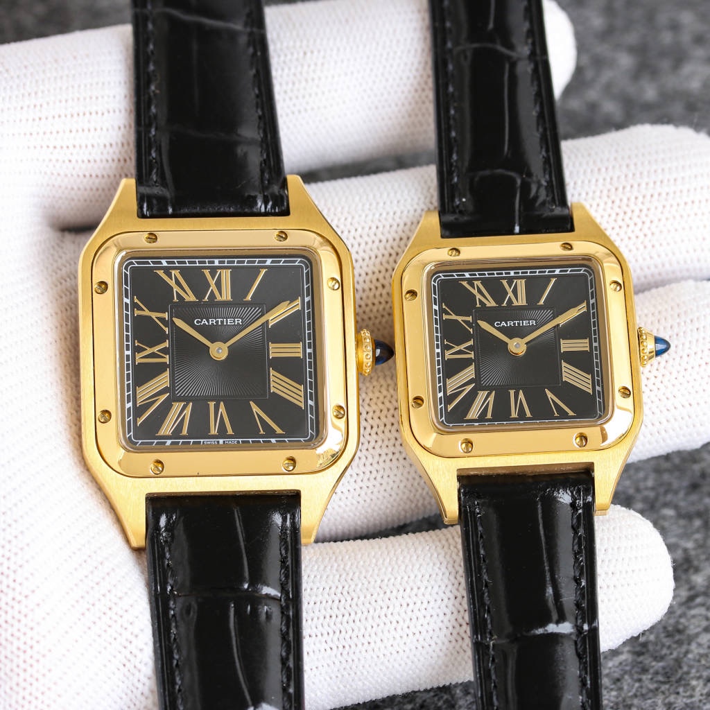 Taiwan Factory Dumont Series: New Cartier Santos-Dumont Wristwatch at Geneva Exhibition - 图片 2
