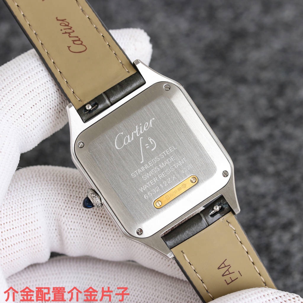 Taiwan Factory Dumont Series: New Cartier Santos-Dumont Wristwatch at Geneva Exhibition - 图片 7