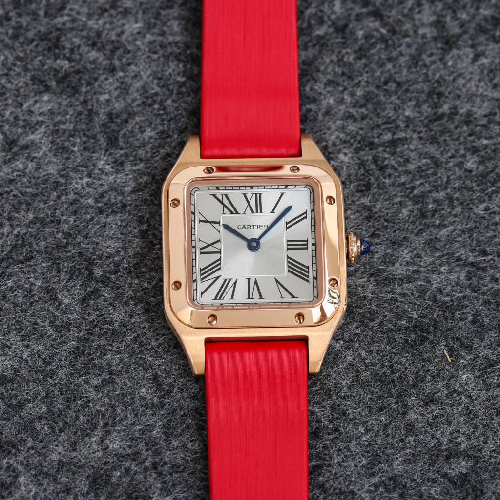 New Cartier Santos-Dumont Series: Taiwan Factory Unveils Swiss Timepiece at Geneva Exhibition - 图片 1
