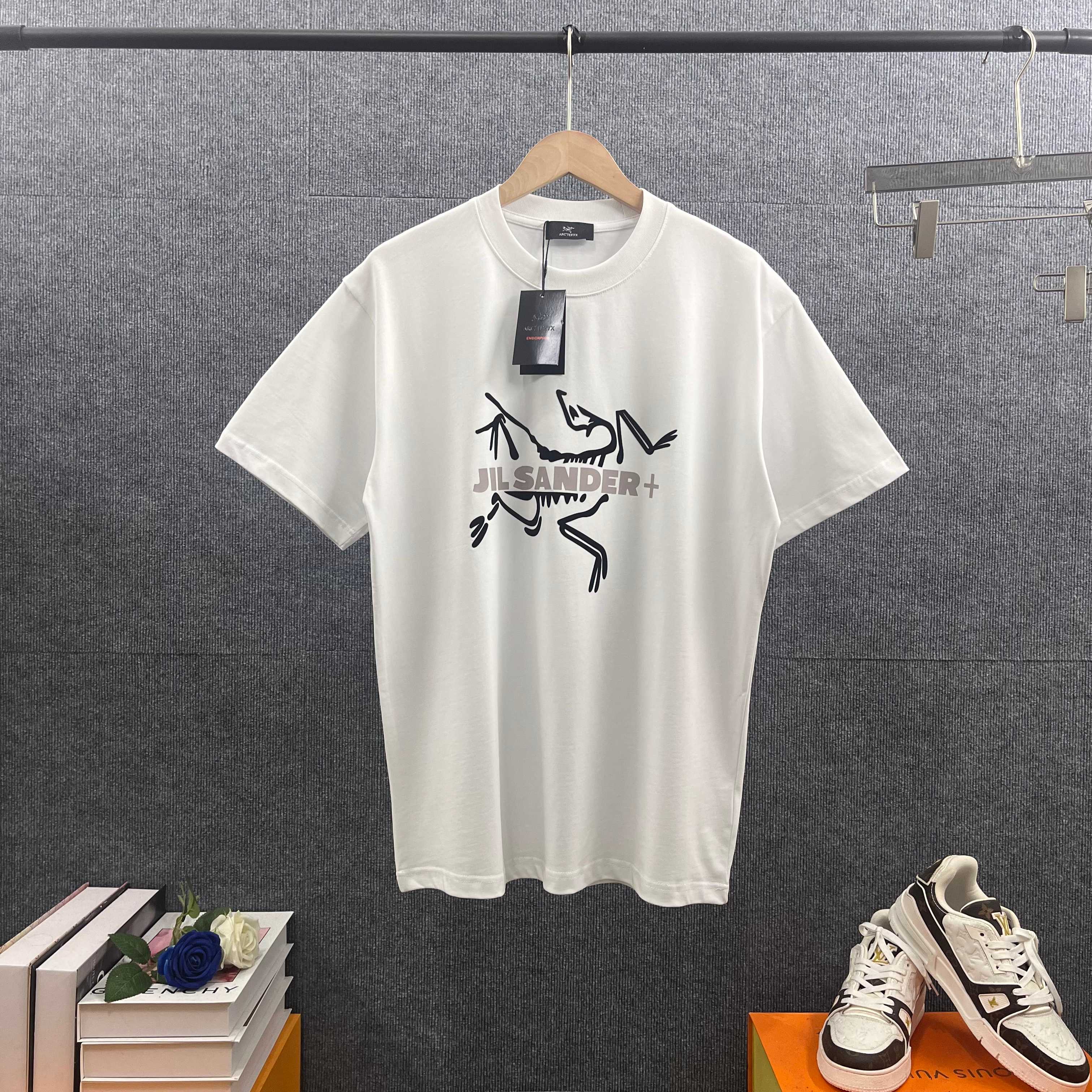 P100 ARC'*Archaeolescent Bird 2026 Primavera y verano Nuevo estilo Logotipo clásico Flocado de letras y proceso de tran…