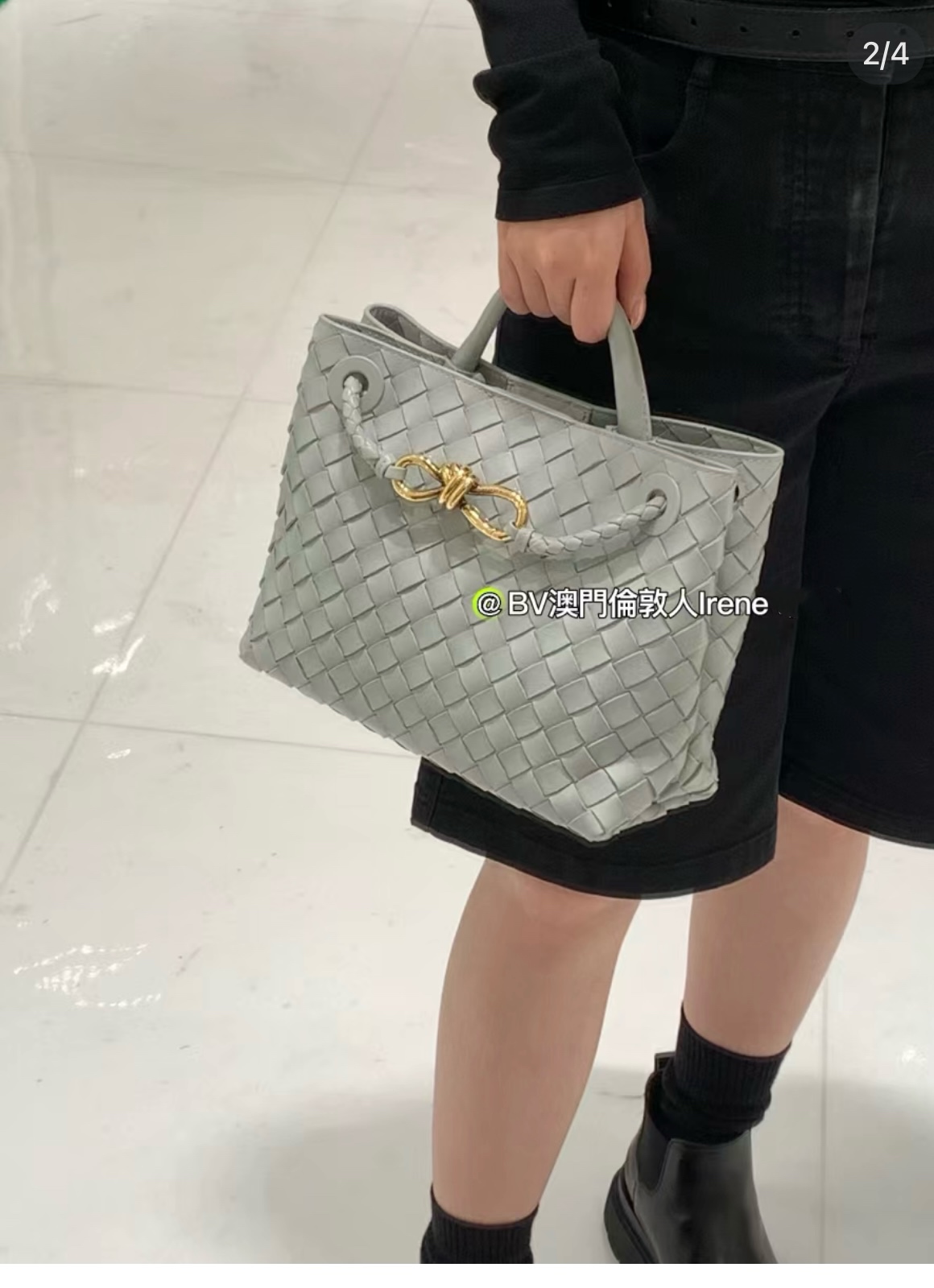 顶级🅿️2058 春夏新作 編織風小型手提げバッグ