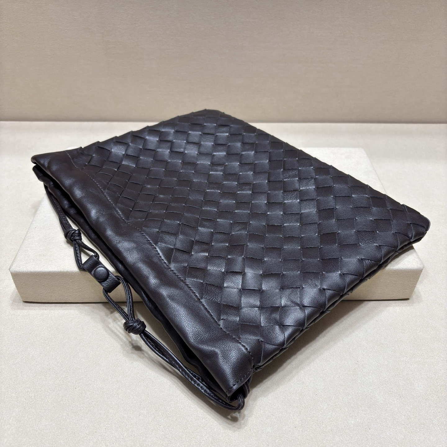 顶级🅿️1218 抽绳Dustbagバッグ - クラシックな編みデザインと軽量な使い心地