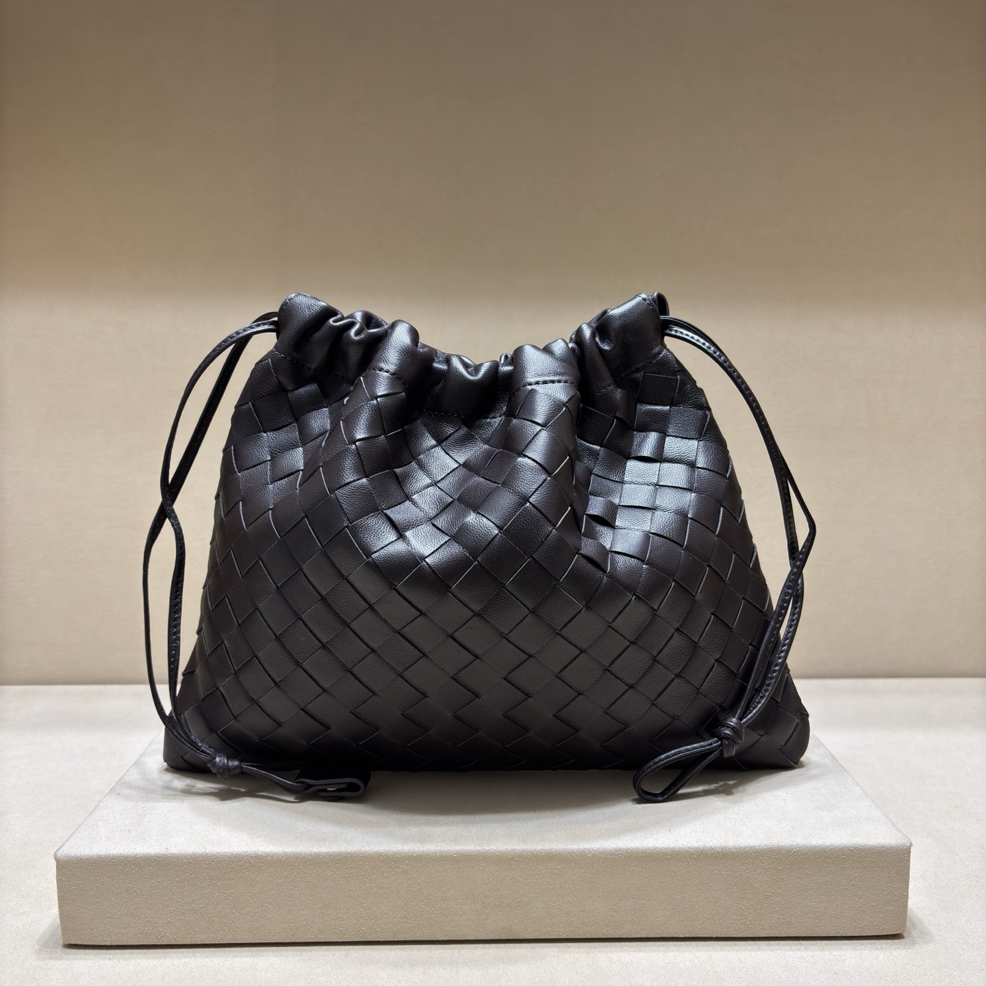 顶级🅿️1218 抽绳Dustbagバッグ - クラシックな編みデザインと軽量な使い心地