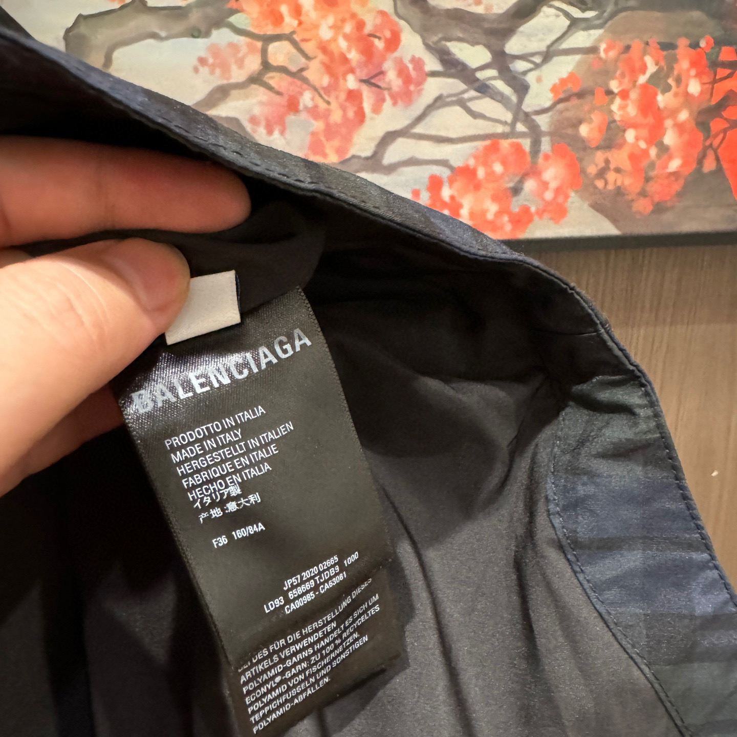 P1425 “BAL25S SPRINGS AND SUMMERS NEW MAN” JACKET… NUMBER 32 34 36 LOOSE VERSION - 图片 9