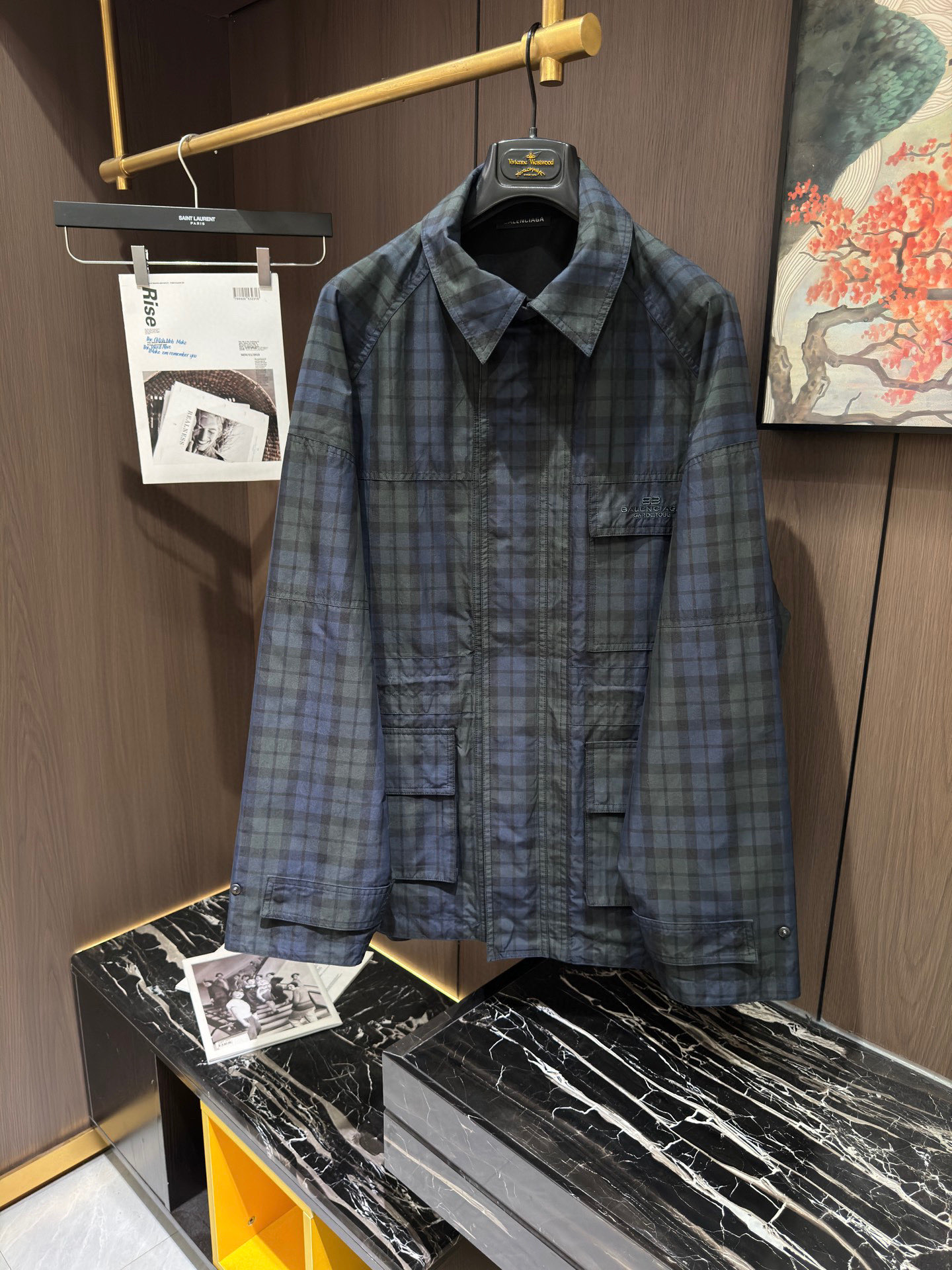 P1425 “BAL25S SPRINGS AND SUMMERS NEW MAN” JACKET… NUMBER 32 34 36 LOOSE VERSION - 图片 1