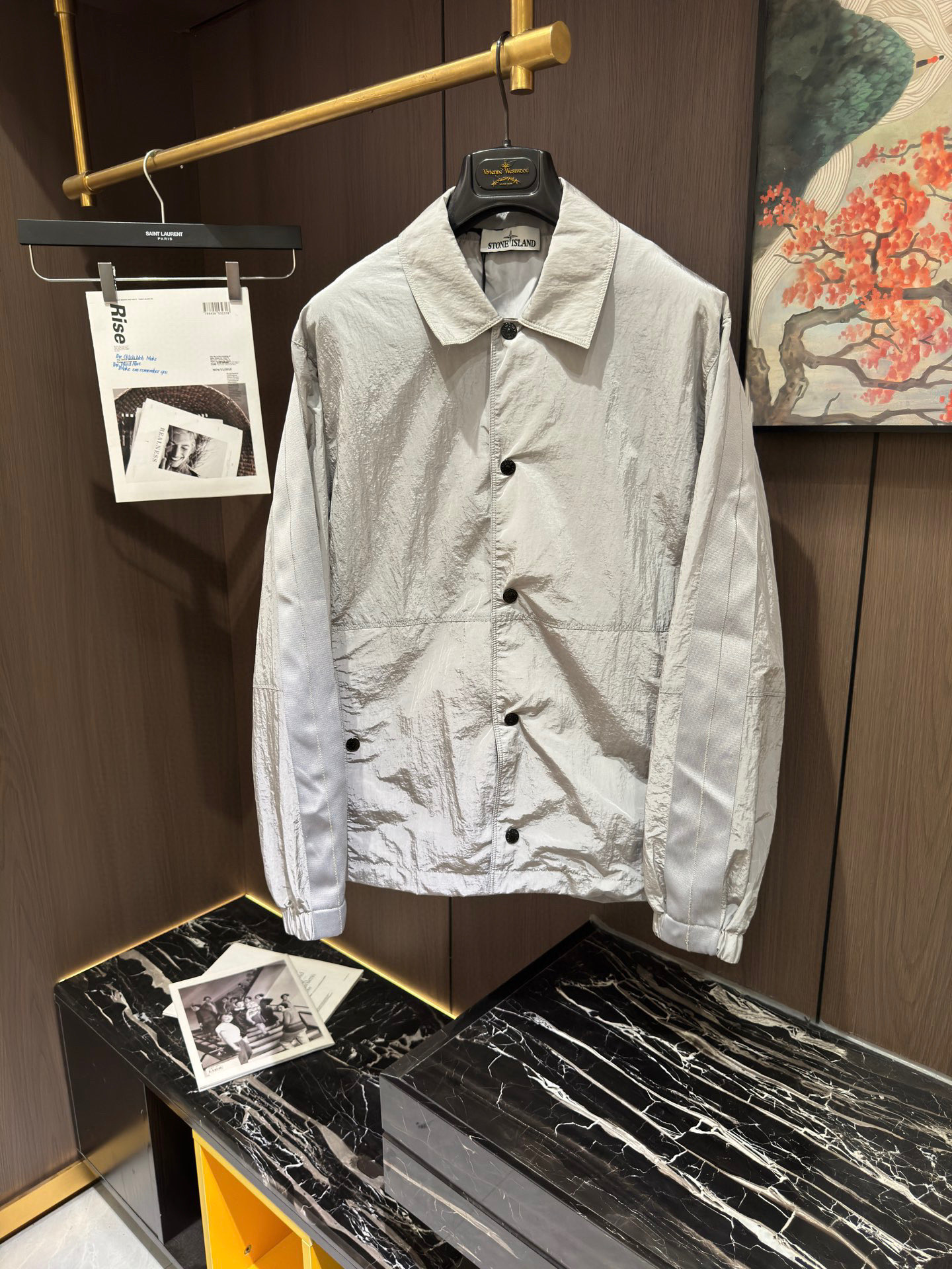 P1250 STO25S SPRINGS AND SUMMERS, THE NEW MAN TURNS OVER THE JACKET… NUMBER M-2XL IS TOO BIG - 图片 2