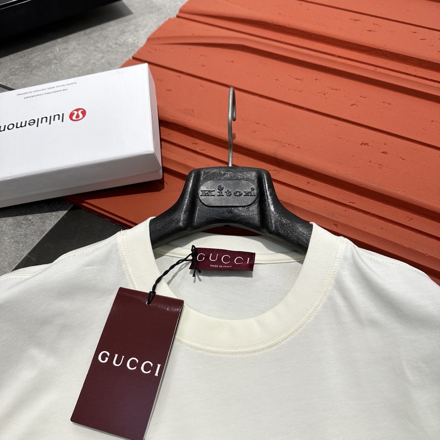 P525 GU25 SUMMER MEN ROUND SHORT SLEEVES CODE S-3XL - 图片 5