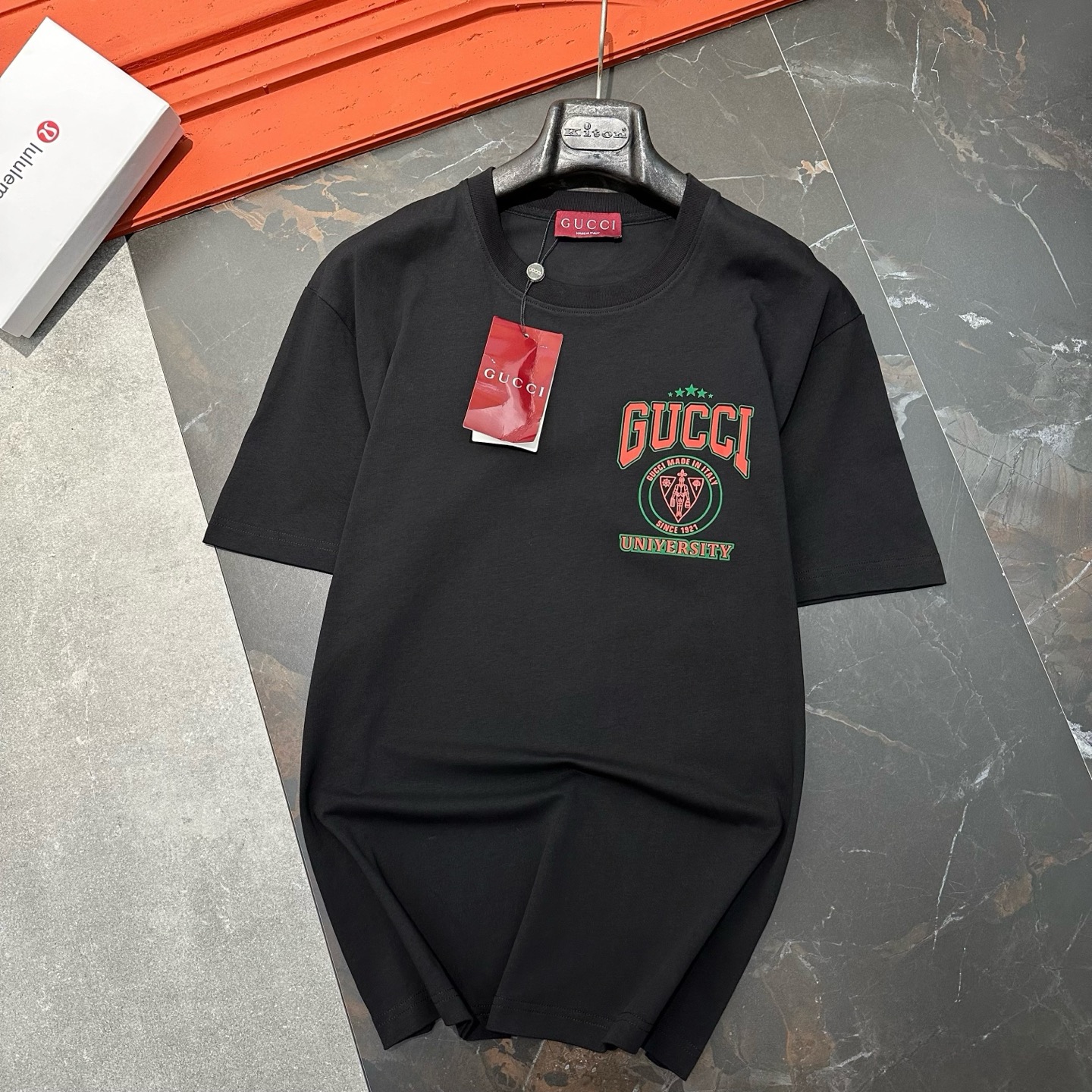 P500 GU25 SUMMER MALE CIRCLE SHORT SLEEVES CODE XS-L - 图片 2