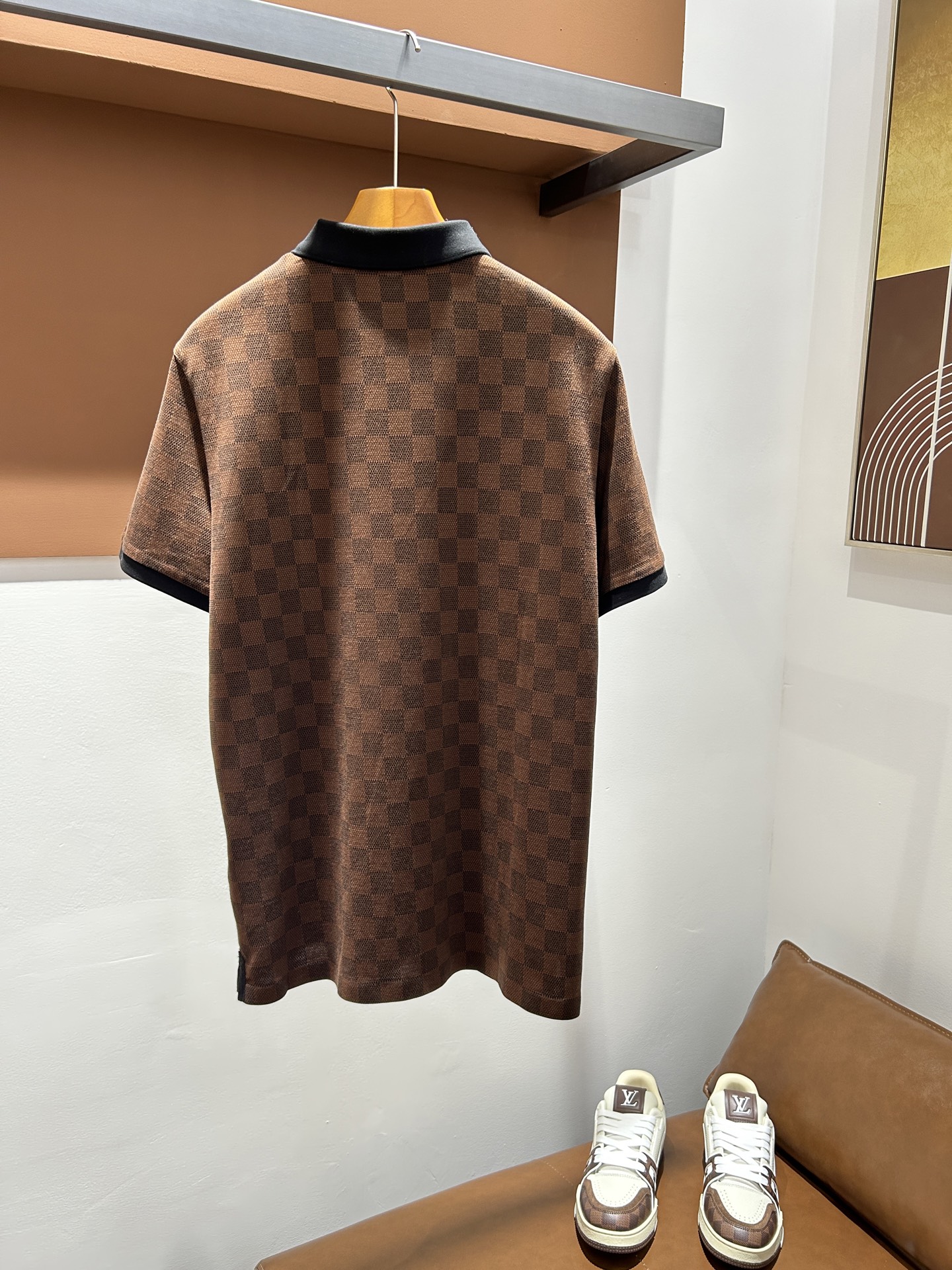 1V26夏季男士POLO 丝光珠地棉，轻商务版型 撞色设计 实拍！码数M-4XL