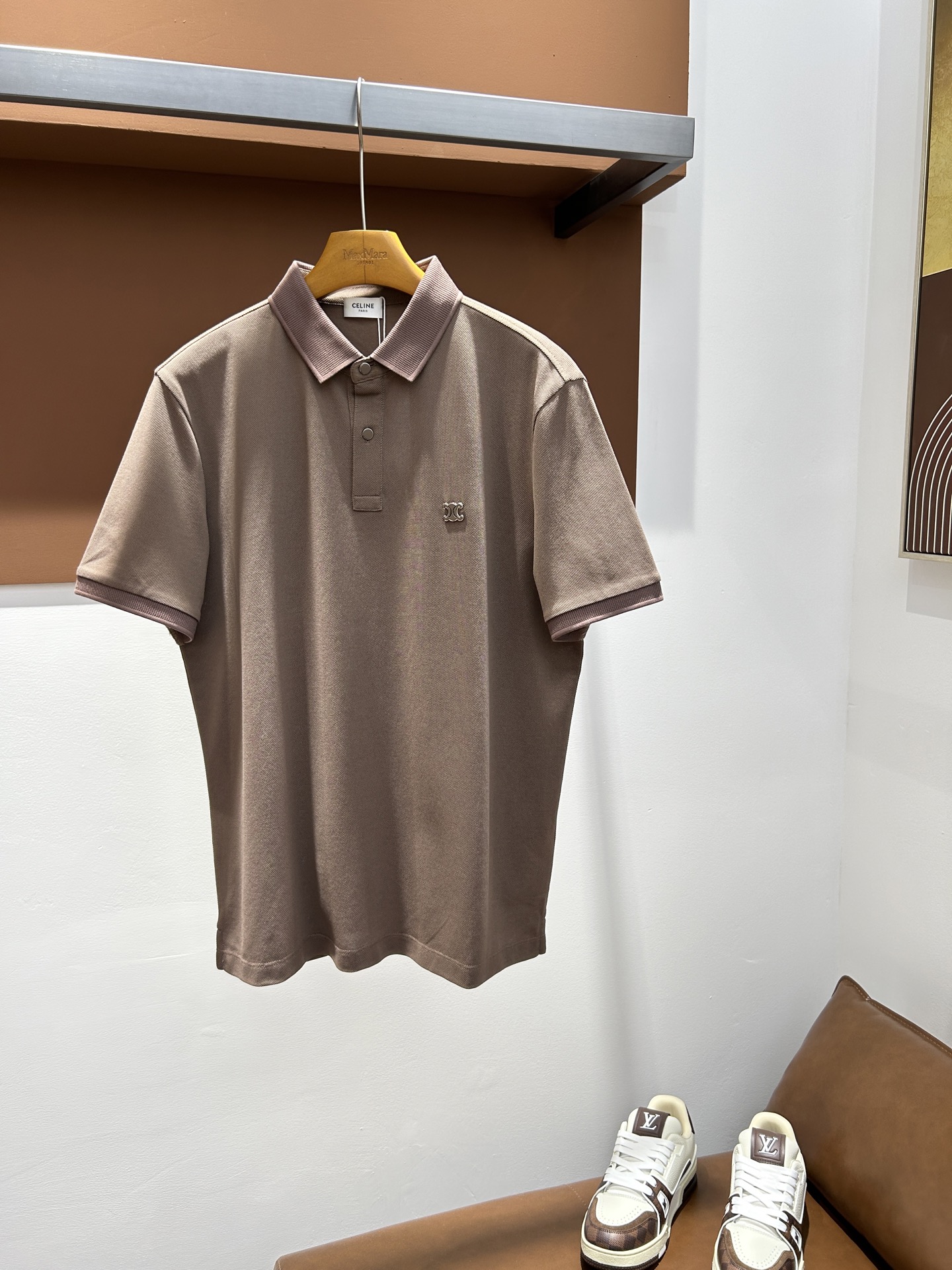 赛琳CEL26夏季男士POLO 丝光珠地棉 码数M-4XL