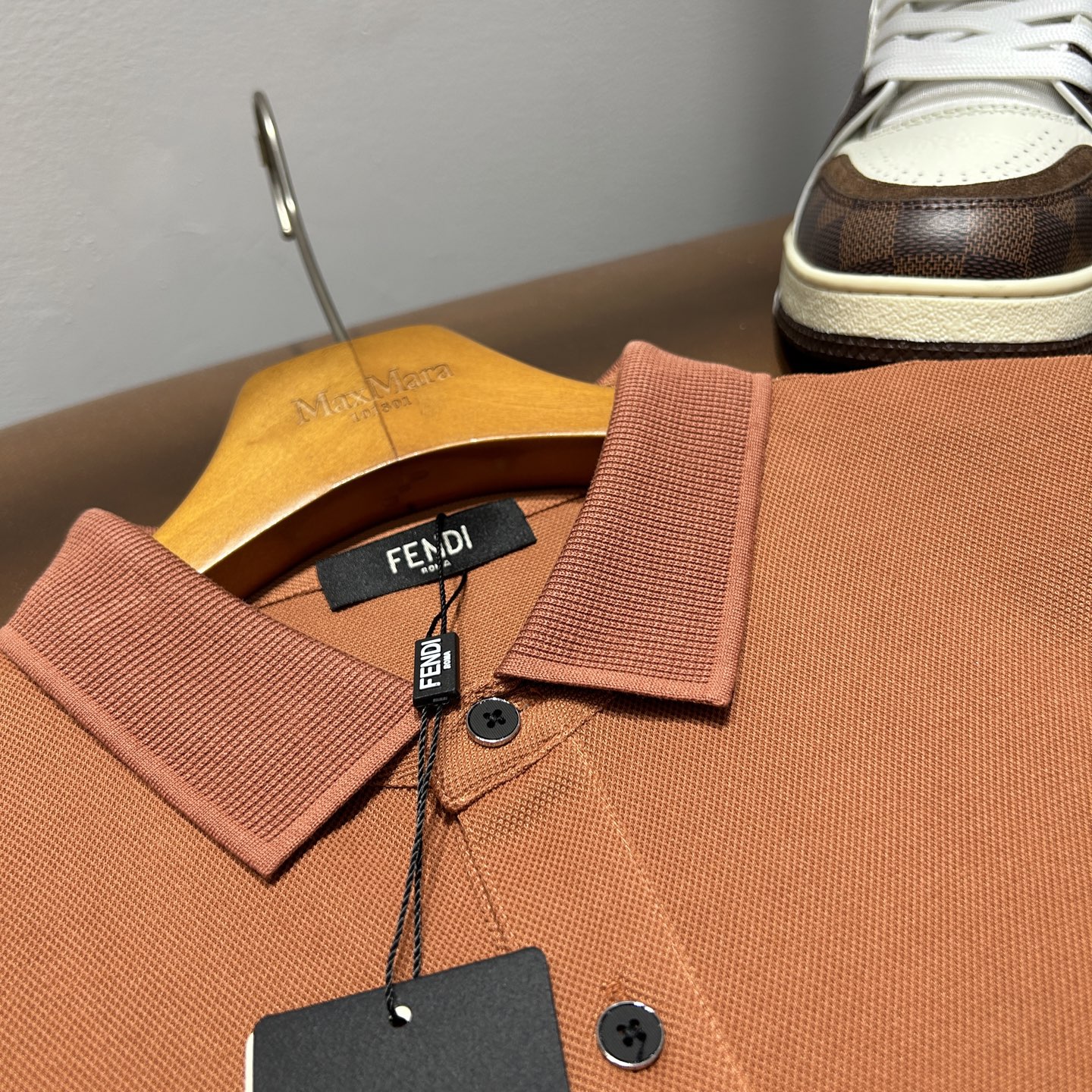 芬迪FEND126夏季男士POLO 丝光珠地棉 码数M-3XL