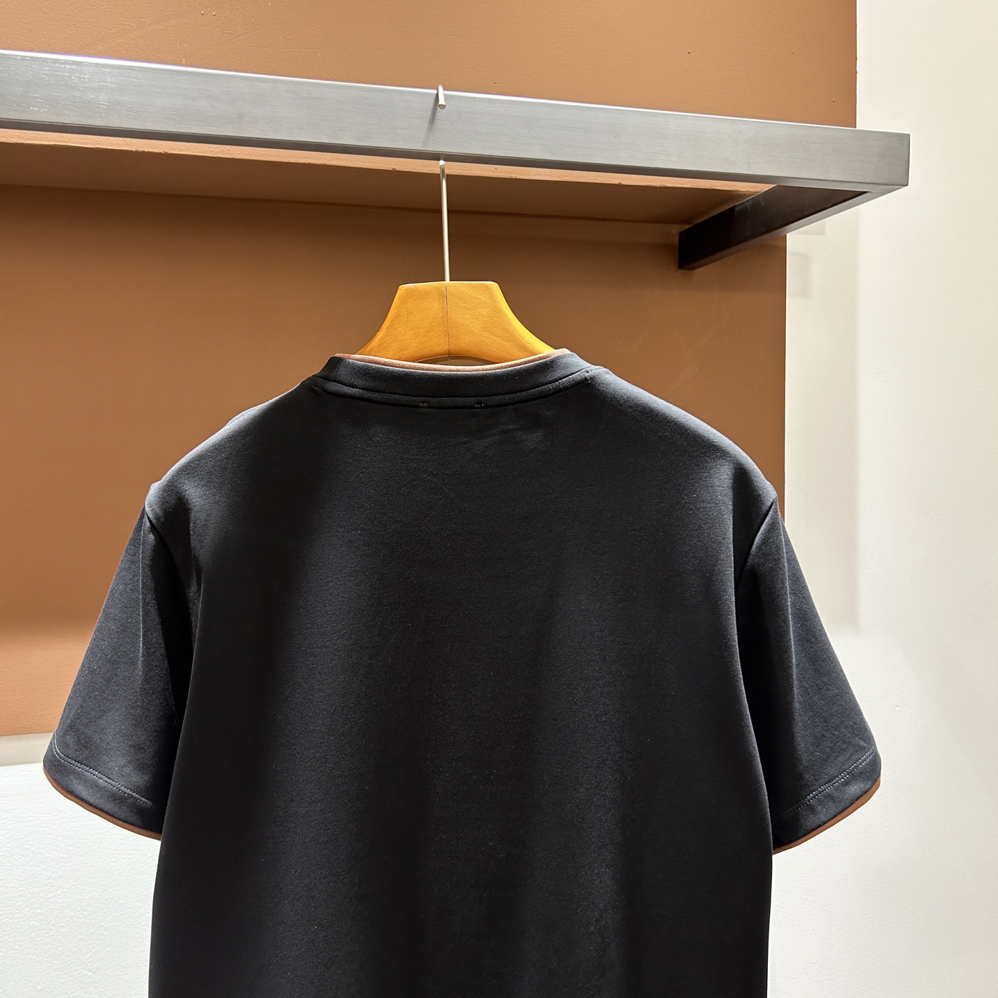 杰尼亚ZZ26夏季男士圆领短袖 蚕丝莫代尔棉 码数M-3XL