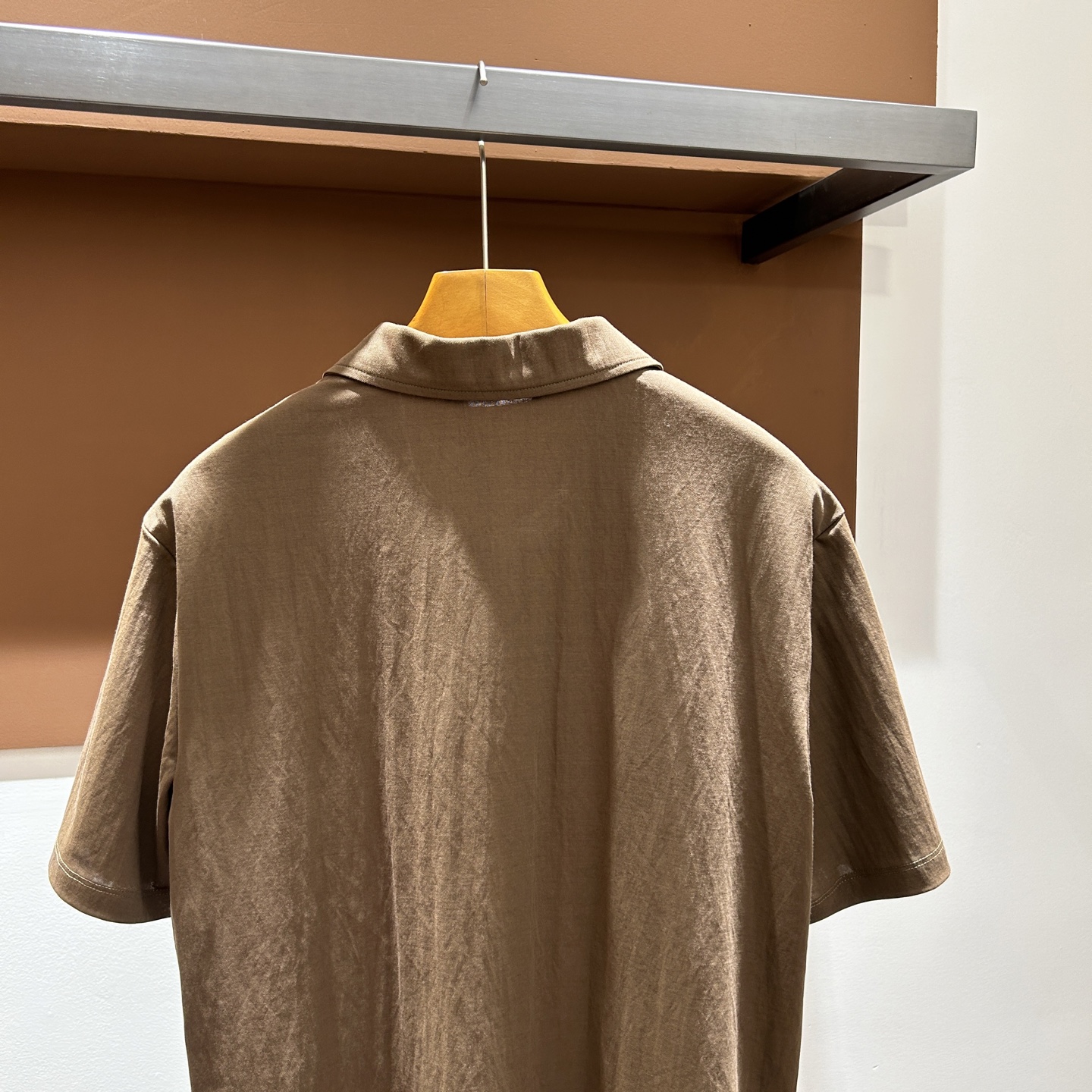 阿玛尼EA26夏季男士反驳领POLO 老钱风系列，中规中矩棉麻 码数M-3XL