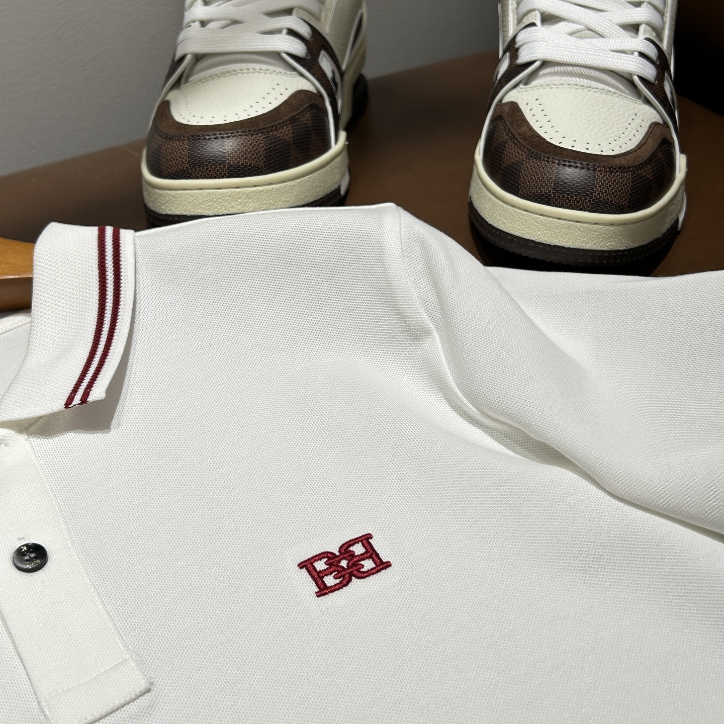 巴利BALY26夏季男士POLO 丝光珠地棉，轻商务版型 撞色设计 实拍！码数M-4XL