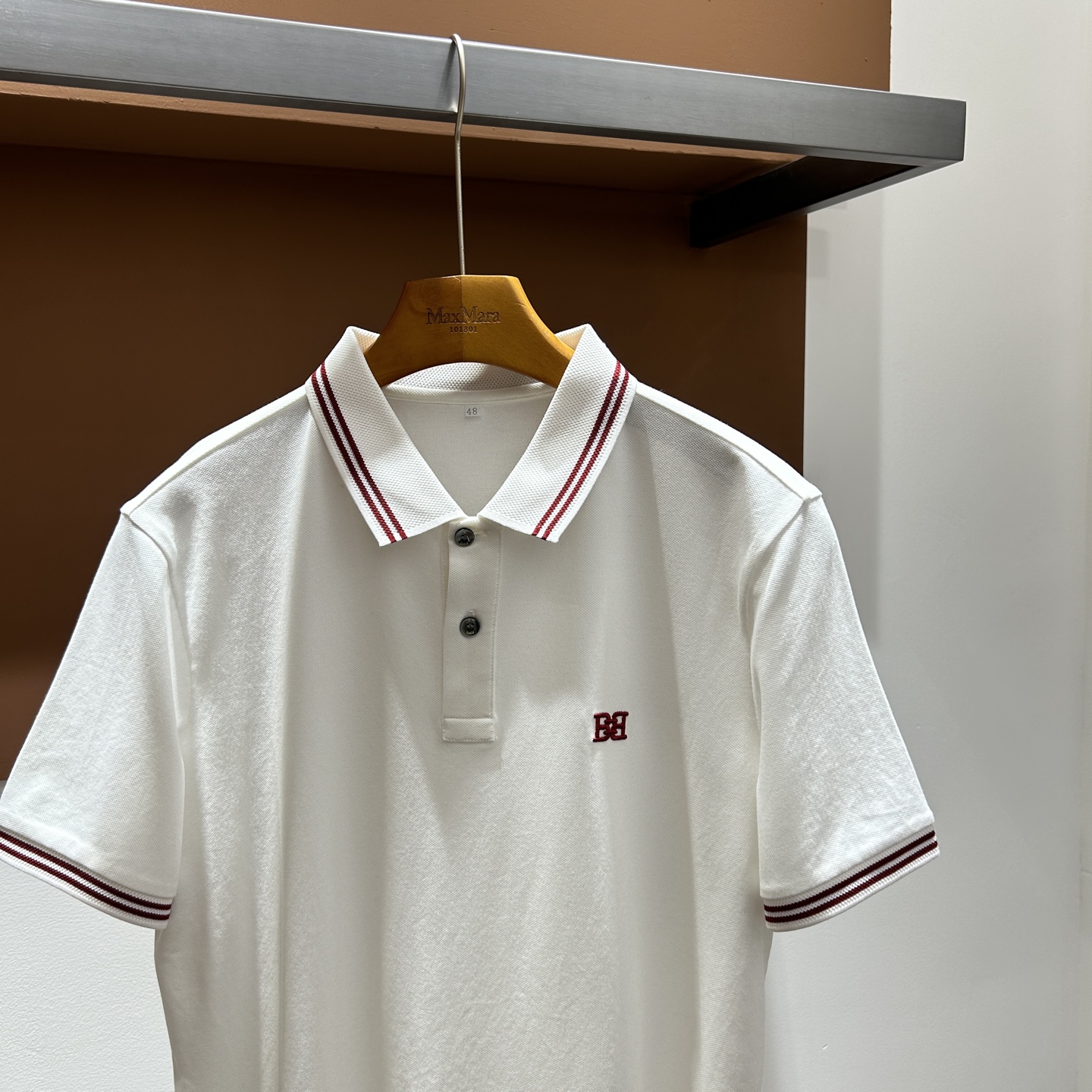 巴利BALY26夏季男士POLO 丝光珠地棉，轻商务版型 撞色设计 实拍！码数M-4XL