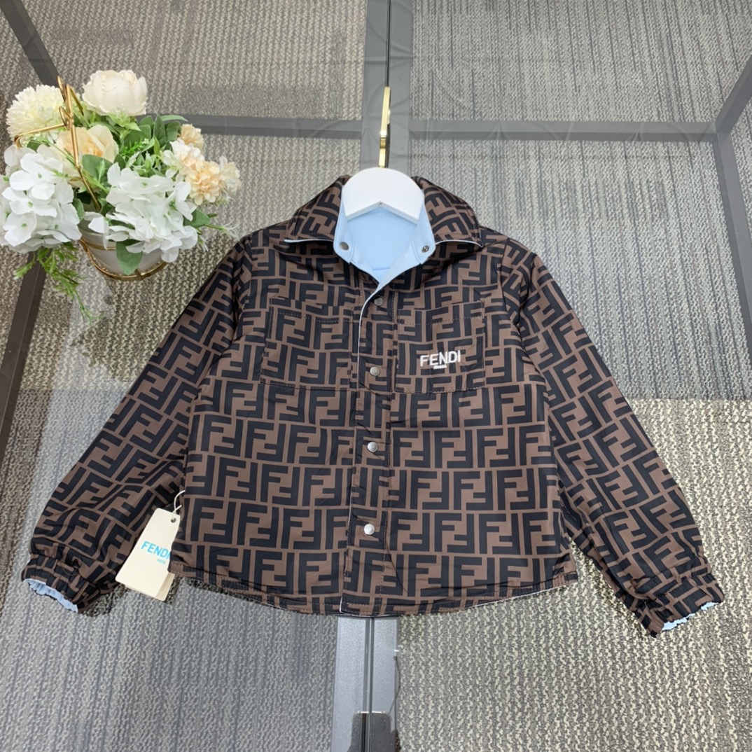 芬迪 Fendi 高级成衣风衣外套及大衣服饰 #E421E4EF 6