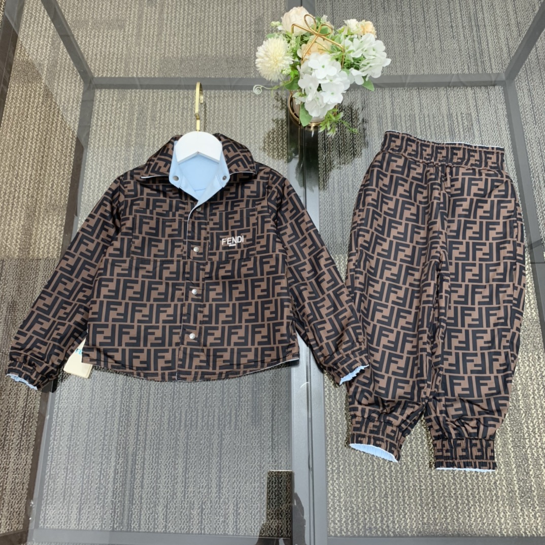 芬迪 Fendi 高级成衣风衣外套及大衣服饰 #E421E4EF 5