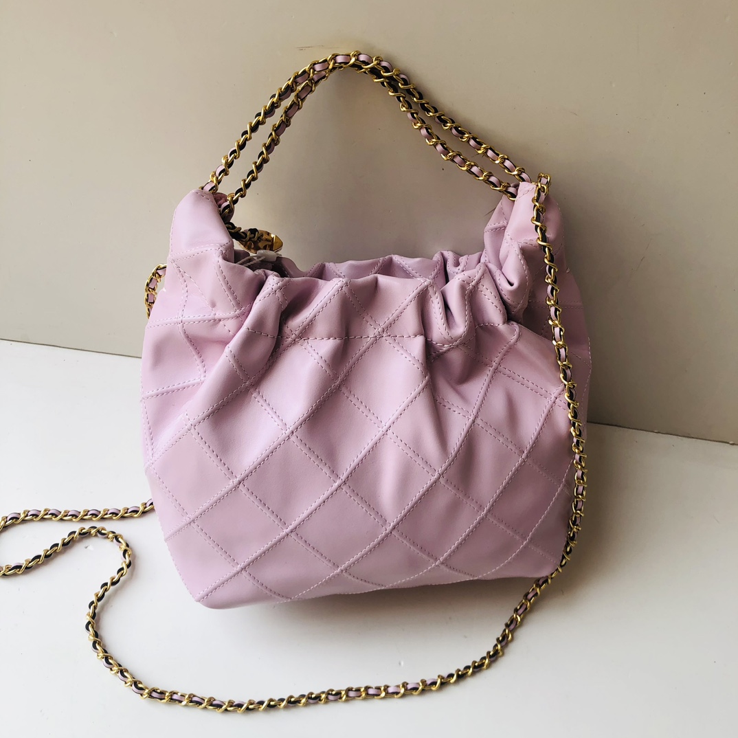 Tory Burch ～Tory Burch Hobo单肩包 Fleming小号福袋流浪包 选用柔软细腻的羊皮 精心打造