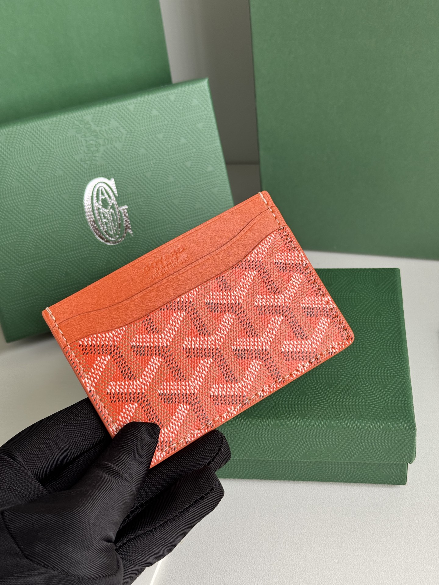 GOYARD カードケース ミニサイズ コンパクトデザイン