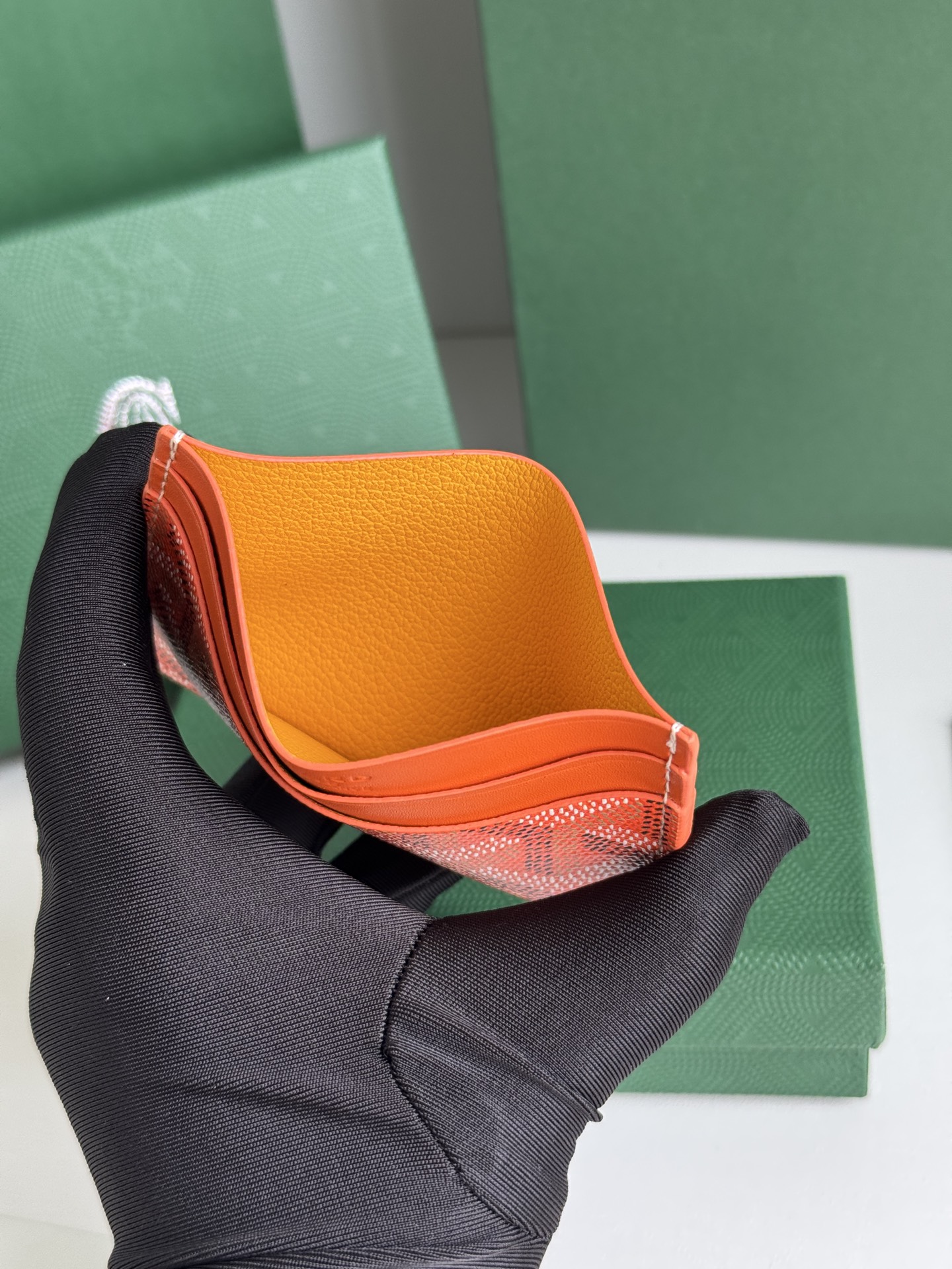 GOYARD カードケース ミニサイズ コンパクトデザイン