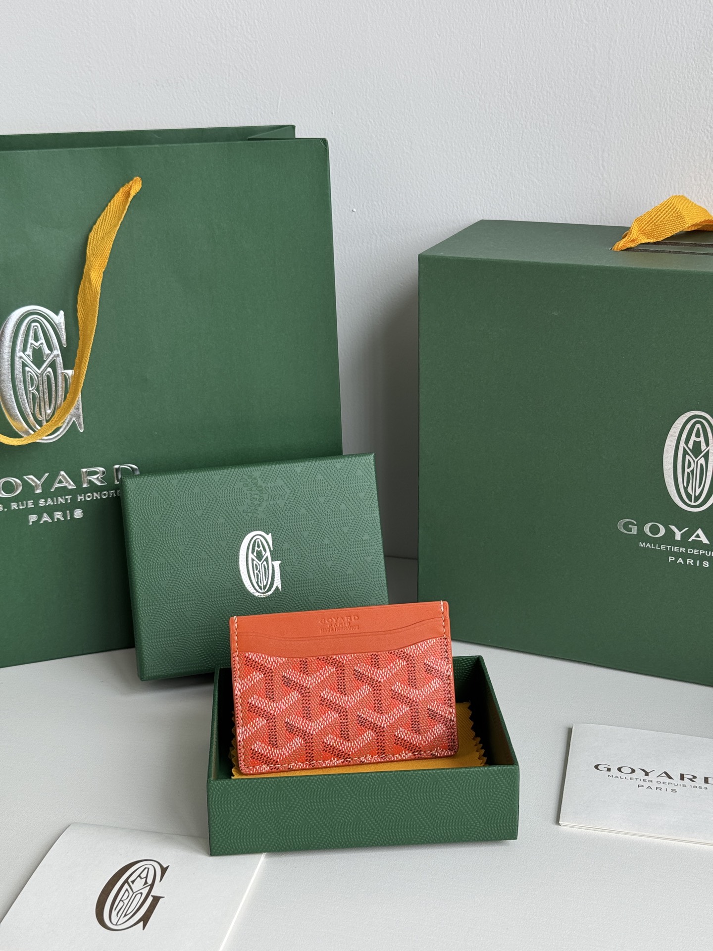GOYARD カードケース ミニサイズ コンパクトデザイン