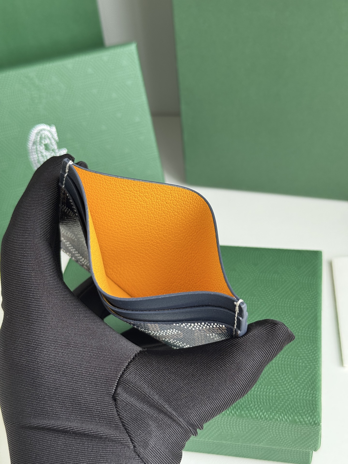 GOYARD カードケース ミニデザイン コンパクトで便利