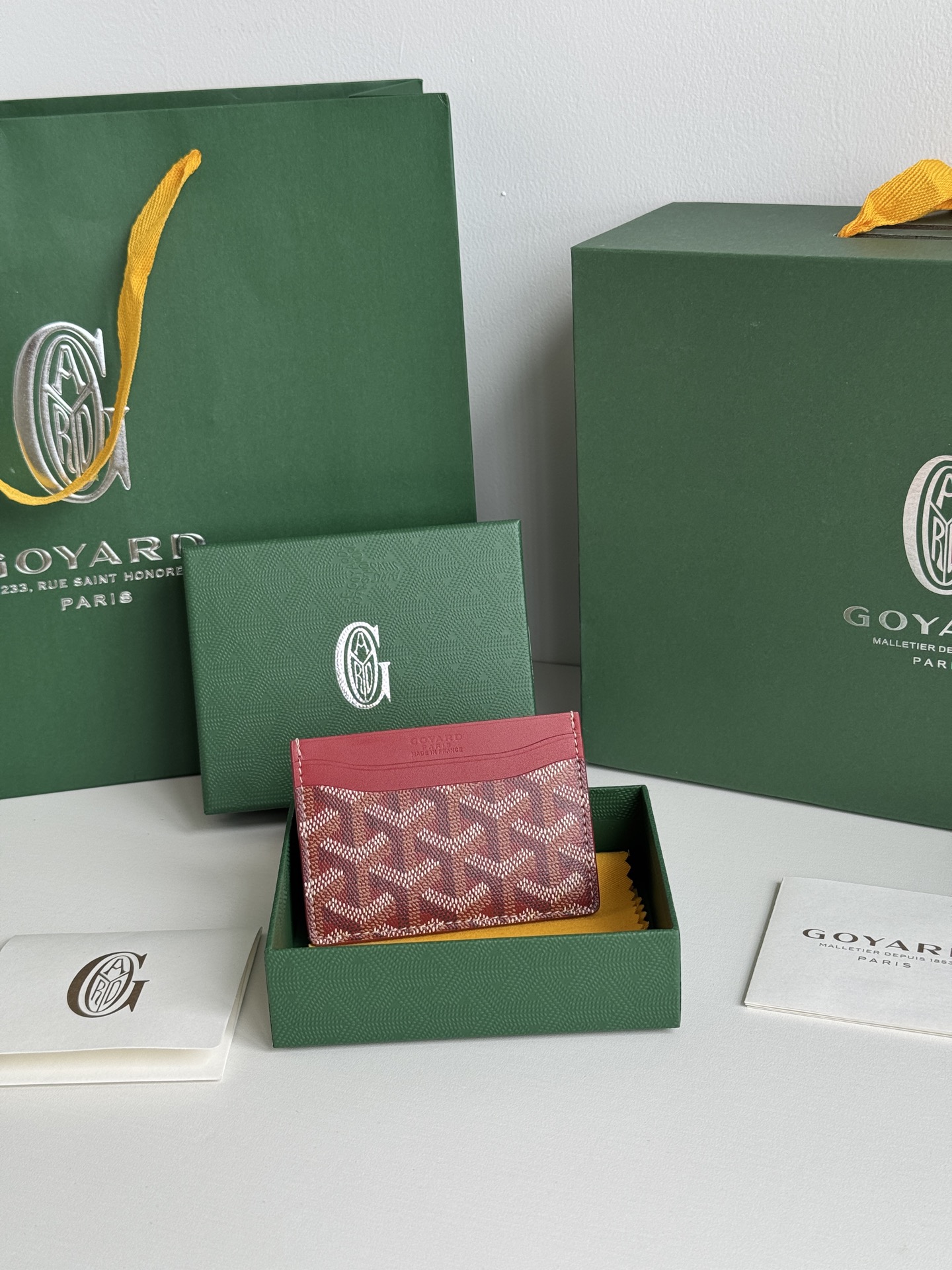 GOYARD カードケース ミニ コンパクトデザイン