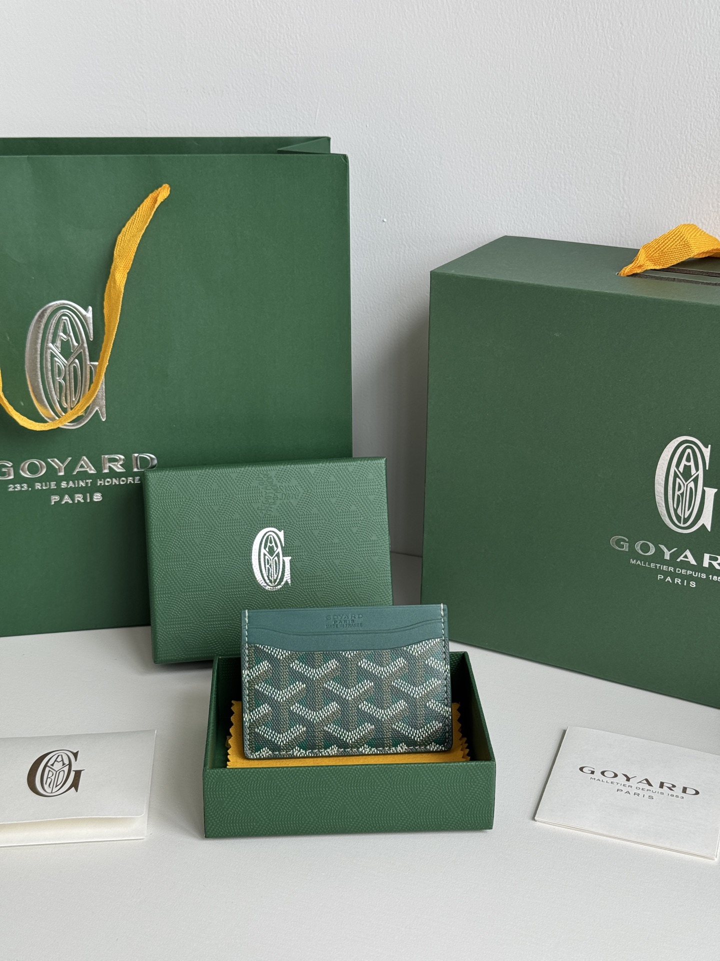 GOYARD ミニ カードケース コンパクトデザイン