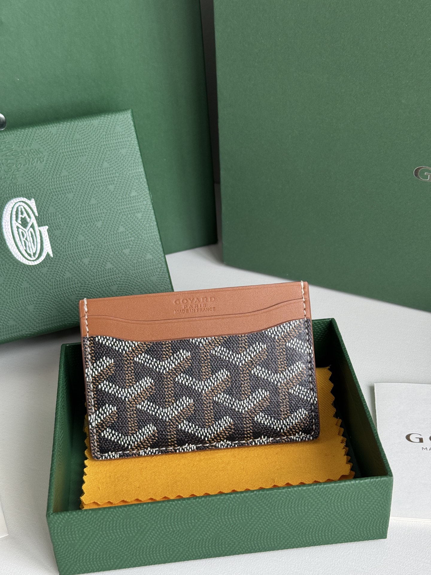 GOYARD カードケース ミニサイズ コンパクトデザイン