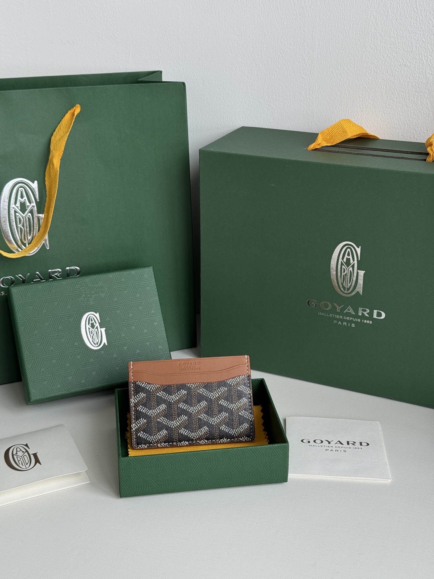 GOYARD カードケース ミニサイズ コンパクトデザイン