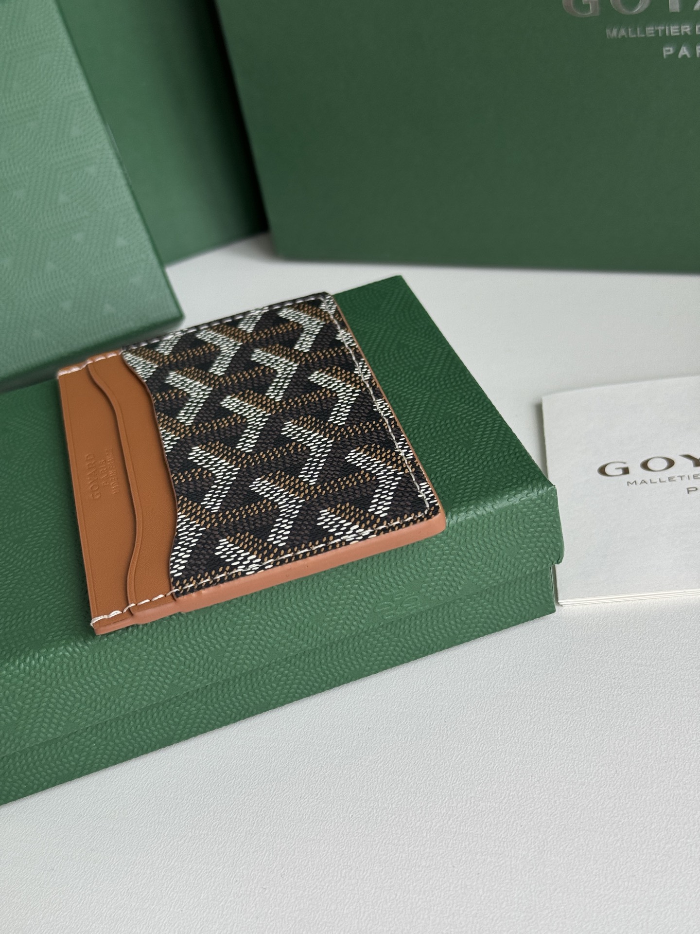 GOYARD カードケース ミニサイズ コンパクトデザイン