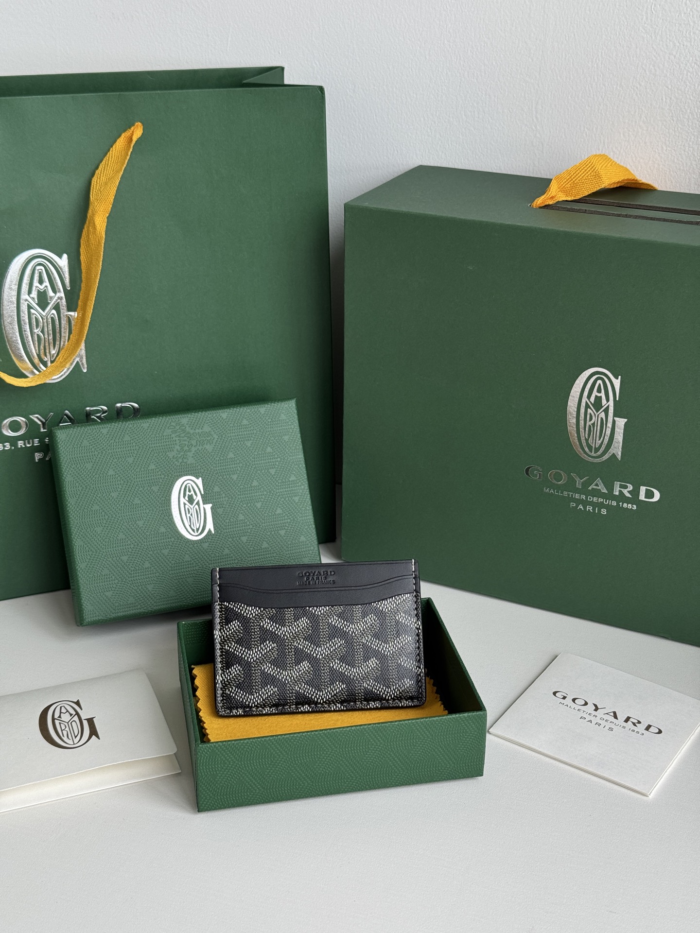 GOYARD カードケース ミニ コンパクト デザイン
