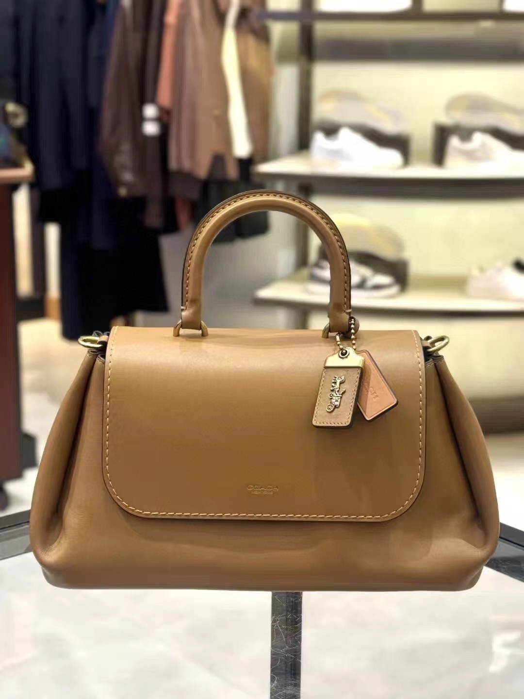 [coach26 high-end new product] C family women's SLOUCHY ROGUE handbag crossbody bag shoulder bag high-end CCC39 size 35.5*21*16