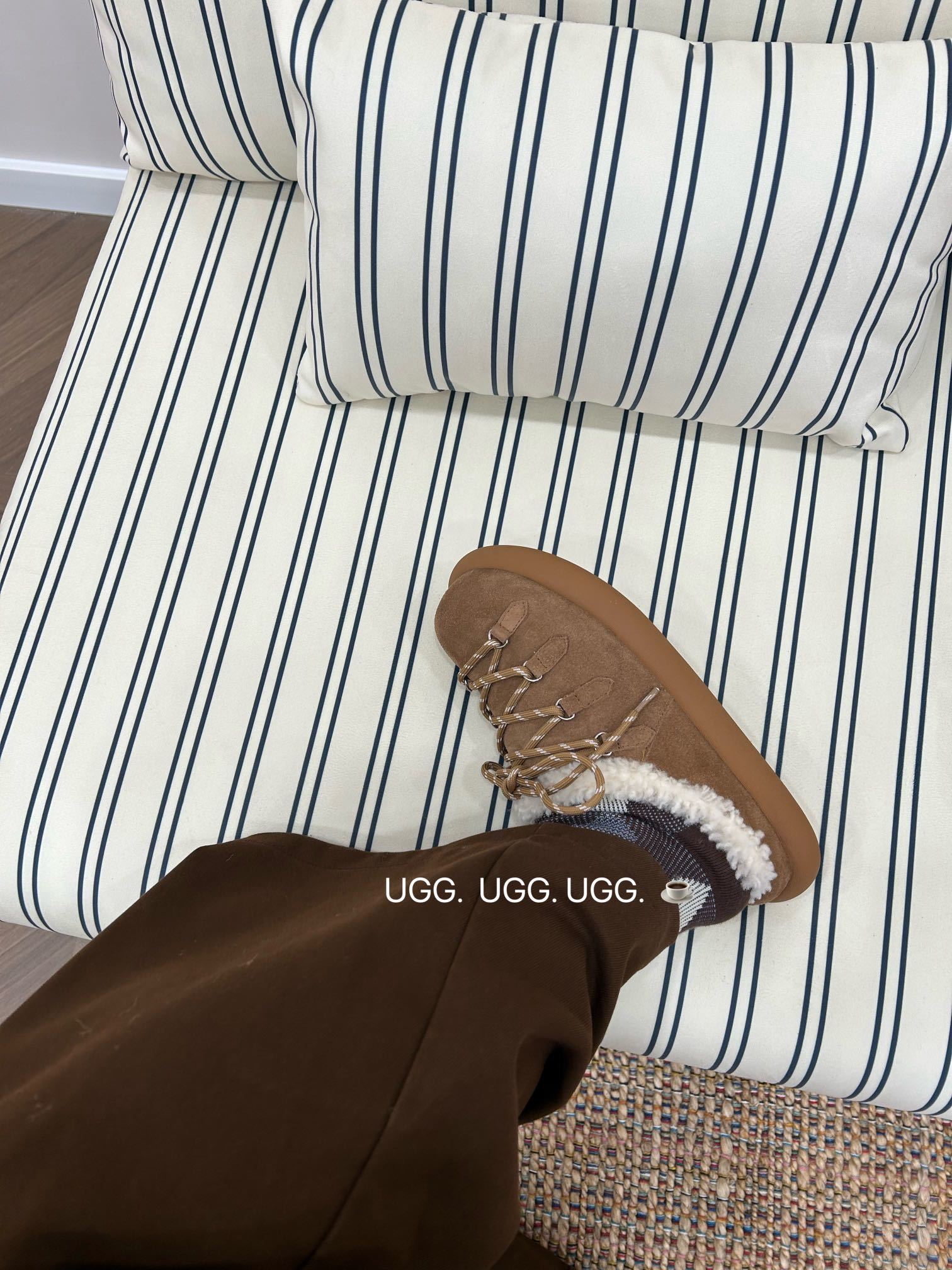 🔥「UGG复古系毛毛鞋」:把秋冬的温柔与个性,一脚踩进生活里,码数35-40码!当复古做旧的麂皮遇上软乎