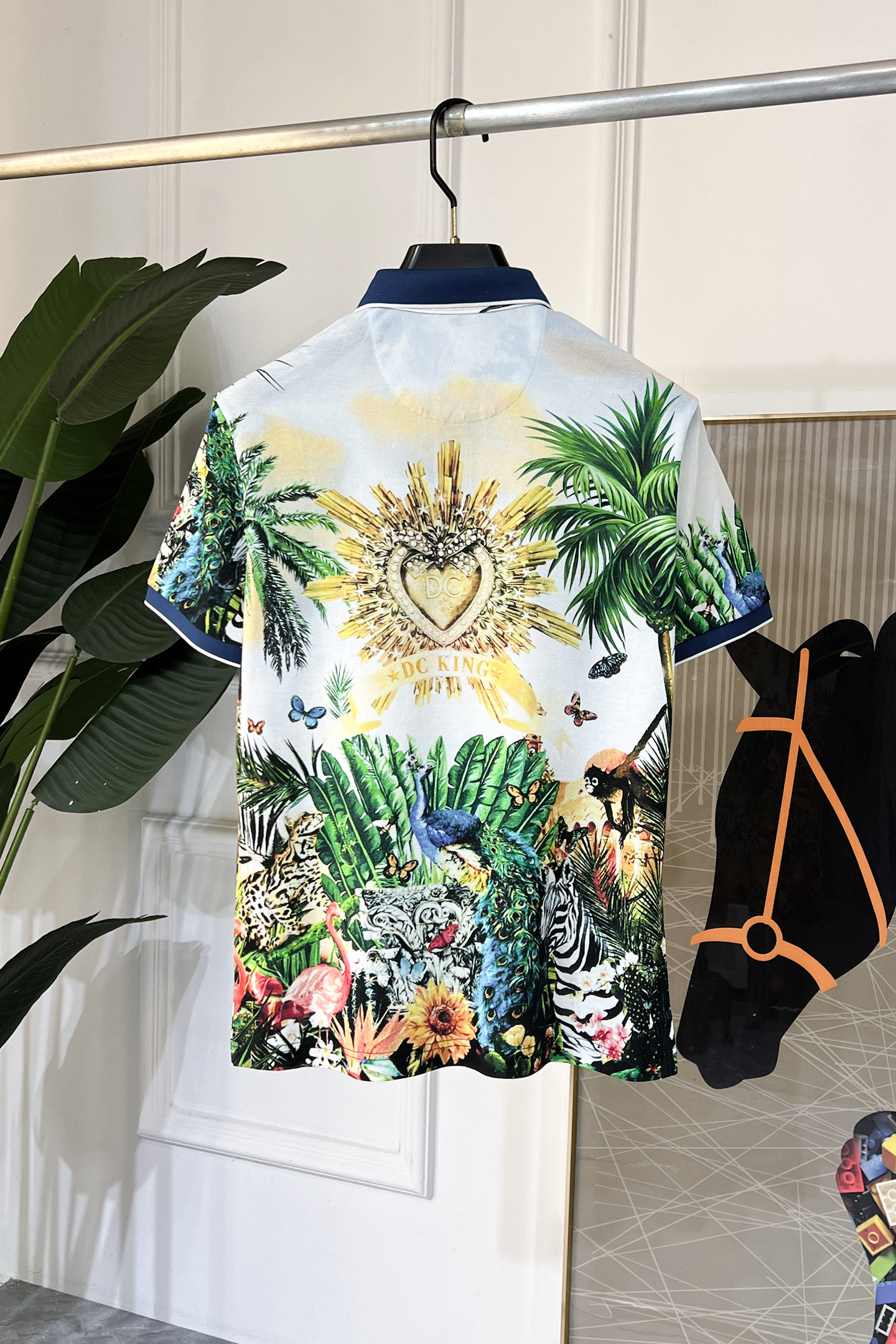 DG-2025SS Men's Polo Shirt - Premium Cotton, 5D Print, Stylish and Comfortable 3 i1738640560307 2656 0 1