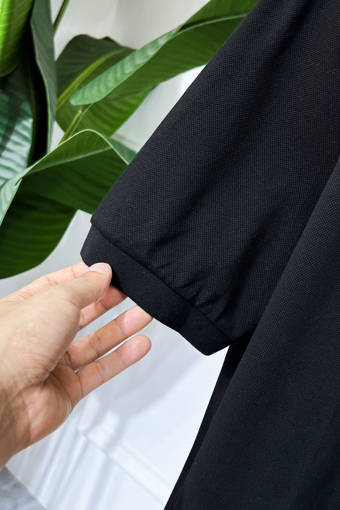 Dolce & Gabbana Black Polo Shirt with Floral Embroidery - Slim Fit 8 i1750747115901 983 0 6