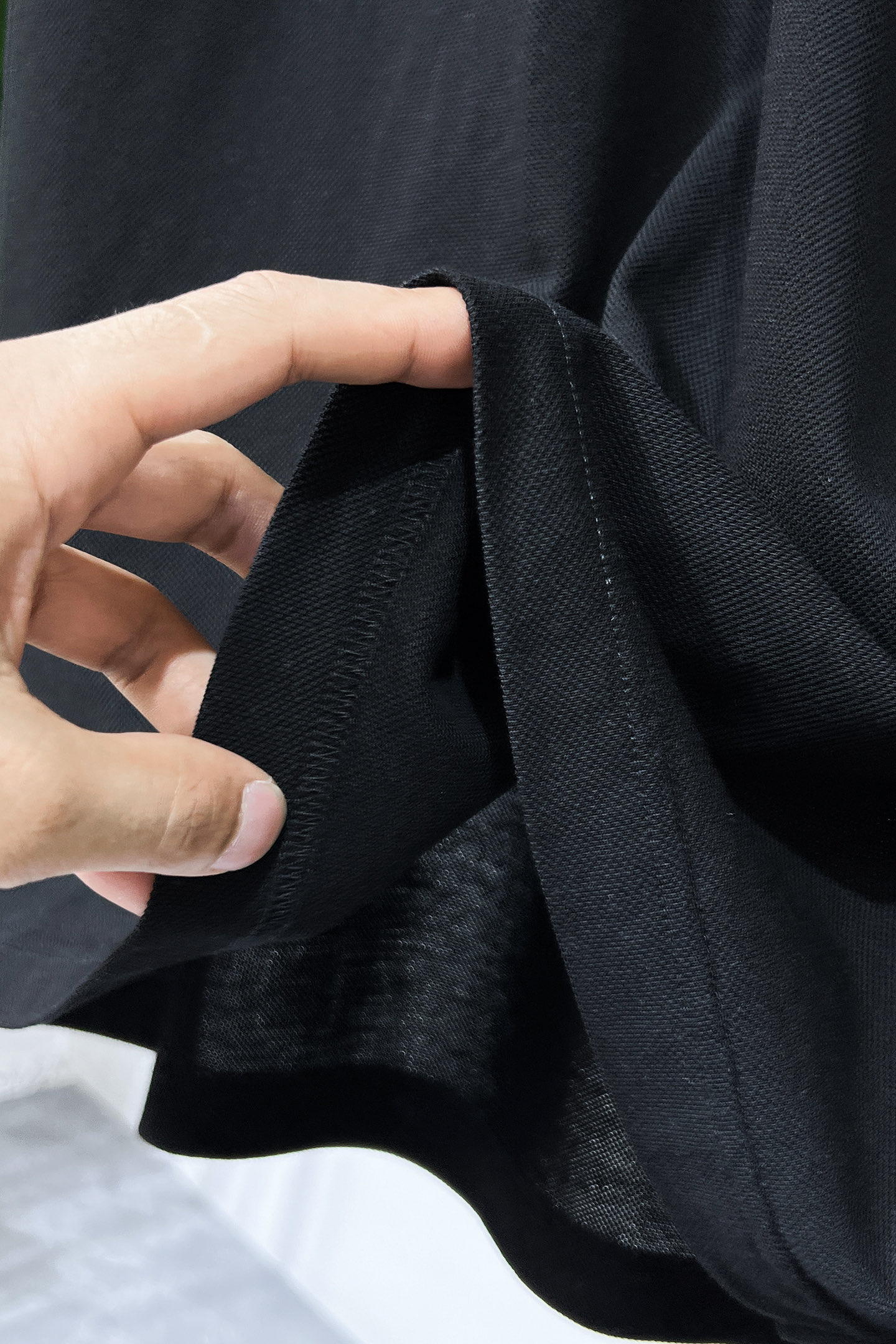 Moncler Men's Black Polo Shirt | Short Sleeve, Logo Design, Cotton Blend 9 i1750747164146 8498 0 8