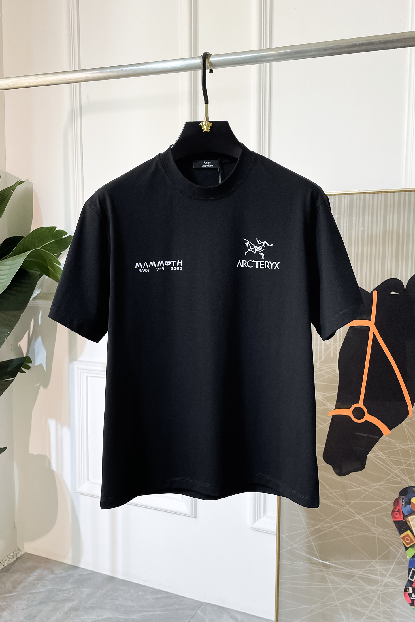 NO:520889,Archaeopteryx - New spring and summer short-sleeved T-shirts for men and women, and are available simultaneously for counters!  Customized exclusive pure cotton fabric, with letter logo pattern printing technology design on the chest!  Simple and generous, calm and versatile, extremely high-end, perfectly integrated with fashion and style, a top fashionable style that perfectly suits the outside wear!  The overall feeling is natural!  The ultimate classic versatile short-sleeved T-shirt uses the latest three-dimensional logo elements to highlight the texture!  The ultimate perfection of heavy industry!  Fans who pursue high quality are please buy them by themselves, and all fans who know the goods are invited to appreciate this model together!  !  Size S-3XL can wear up to 220 catties!  ,arc'teryx,T-shirt,tees,t-shirt,alexander wang19860909始祖鸟 -春夏新款男女同款短袖T恤,专柜同步发售！定制专属纯棉面料,胸前字母logo图案印花工艺设计！简约大方,从容百搭,档次极高,完美融入时尚还有风情感一款完美符合外穿的顶尖时髦气质款！整体给人浑然天成的感觉！极致经典的百搭型短袖T恤,采用最新的立体logo元素凸显质感！极致的重工极致的完美！追求高品质的粉丝们请自行抢购,诚邀所有识货的粉丝一同鉴赏此款！！尺码S-3XL 最大可穿220斤！,arc'teryx,T-shirt,tees，t-shirt,alexander wang,Men's clothing