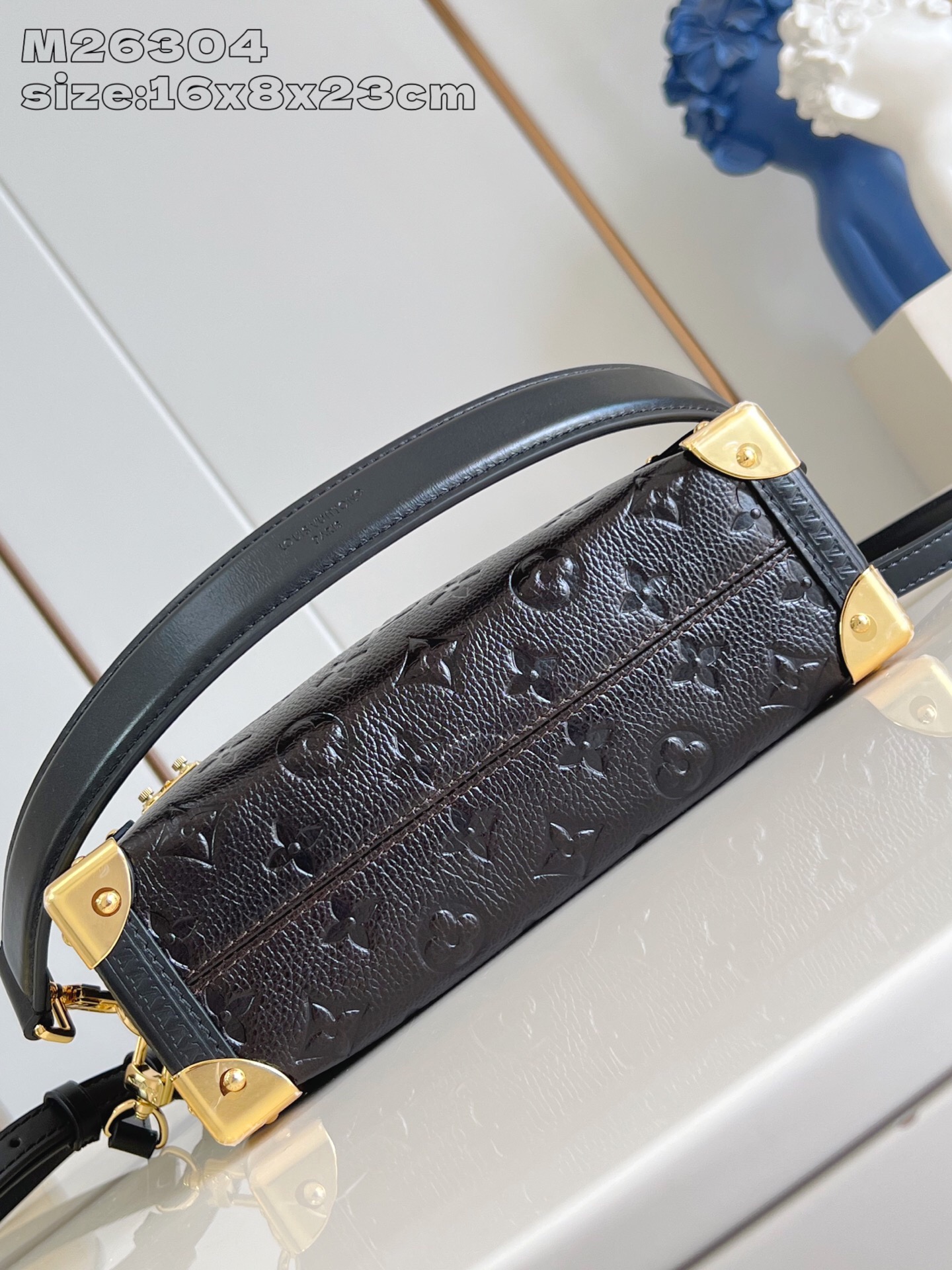 Louis Vuitton Side Trunk Monogram Saga Leather Medium Satchel Crossbody Bag 6 i1756835727539 1737 0 4
