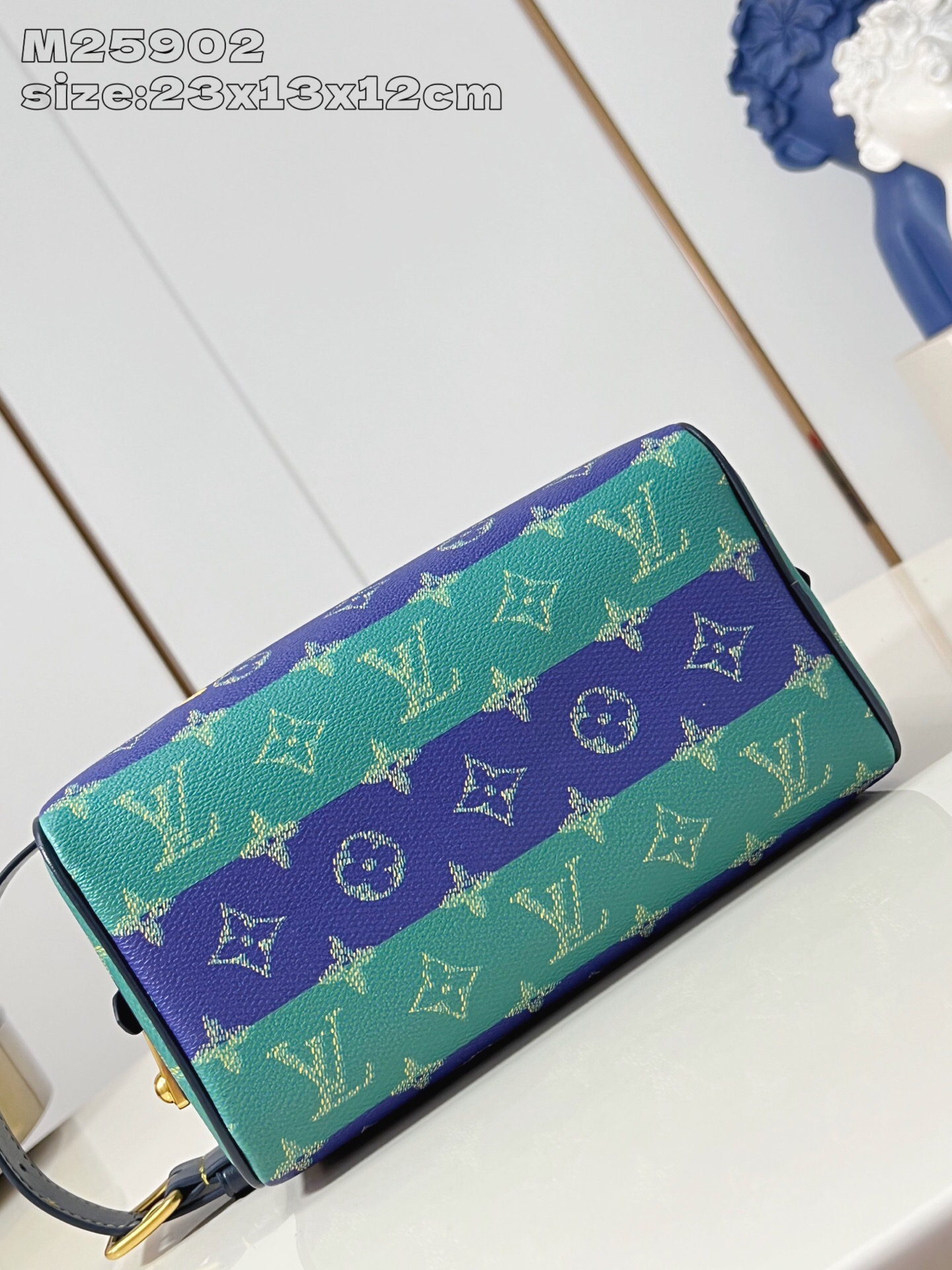 Louis Vuitton Locker Dopp Kit Monogram Canvas Toiletry Pouch - Blue/Green 8 i1758222806856 5312 0 7