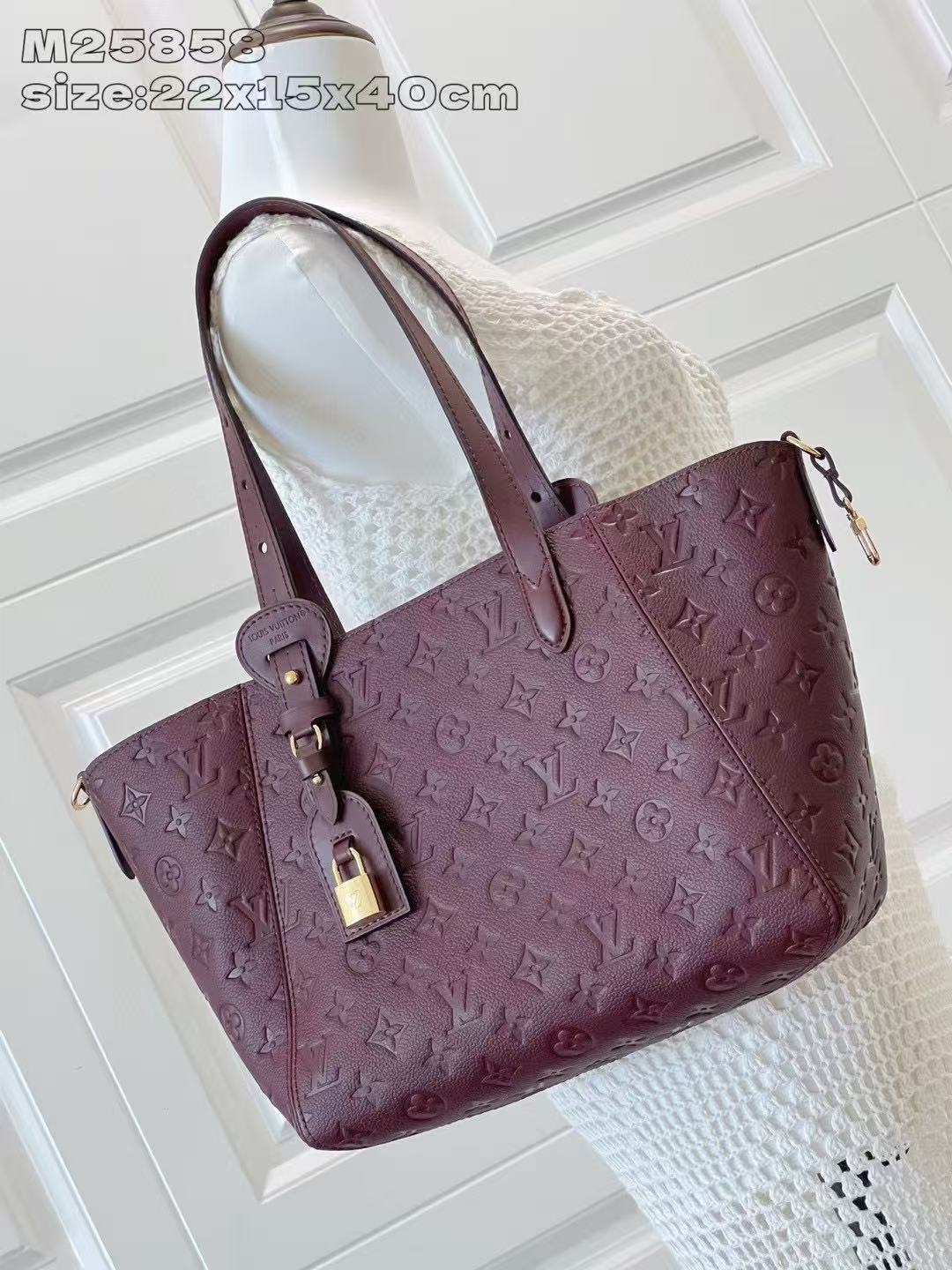 Louis Vuitton Empreinte Leather Small Size Tote Bag