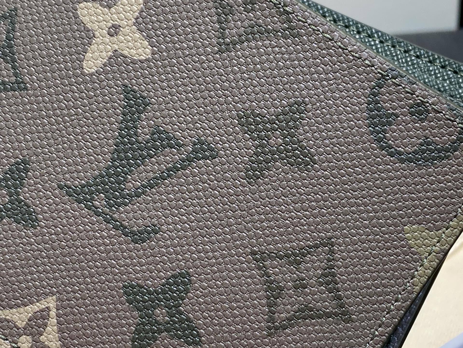 LV Style Beige Canvas Wallet Bags Wallet detail image 4 from source 759917
