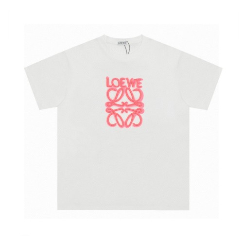 Loewe 25SS Classic Embroidered T-Shirt - Premium Quality, Comfortable Fit 1 Loewe 25SS Classic Embroidered T-Shirt - Premium Quality, Comfortable Fit