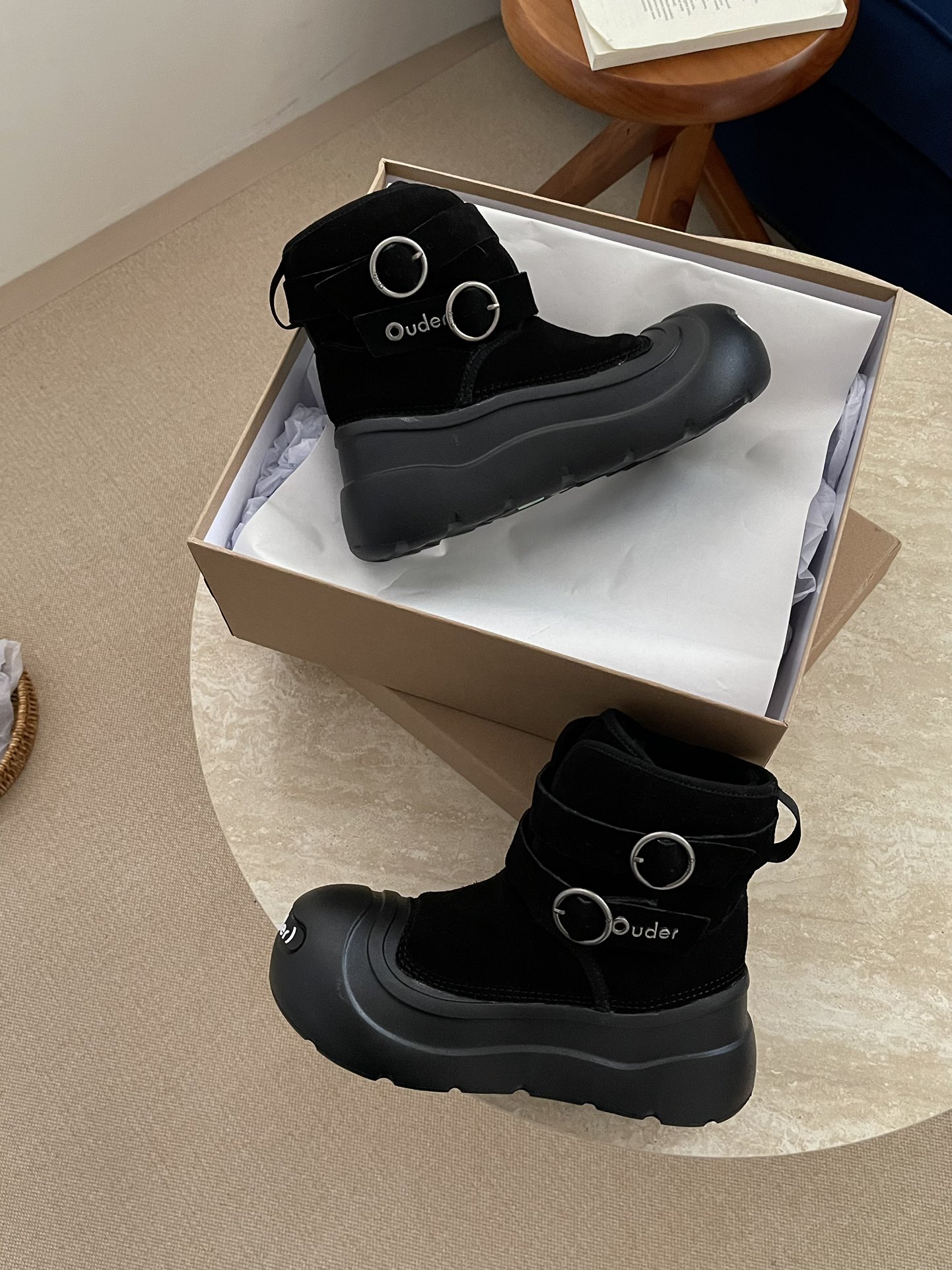 “Adjustable Snow Boots with Classic Big Head Design for Size 35-40” - 图片 6