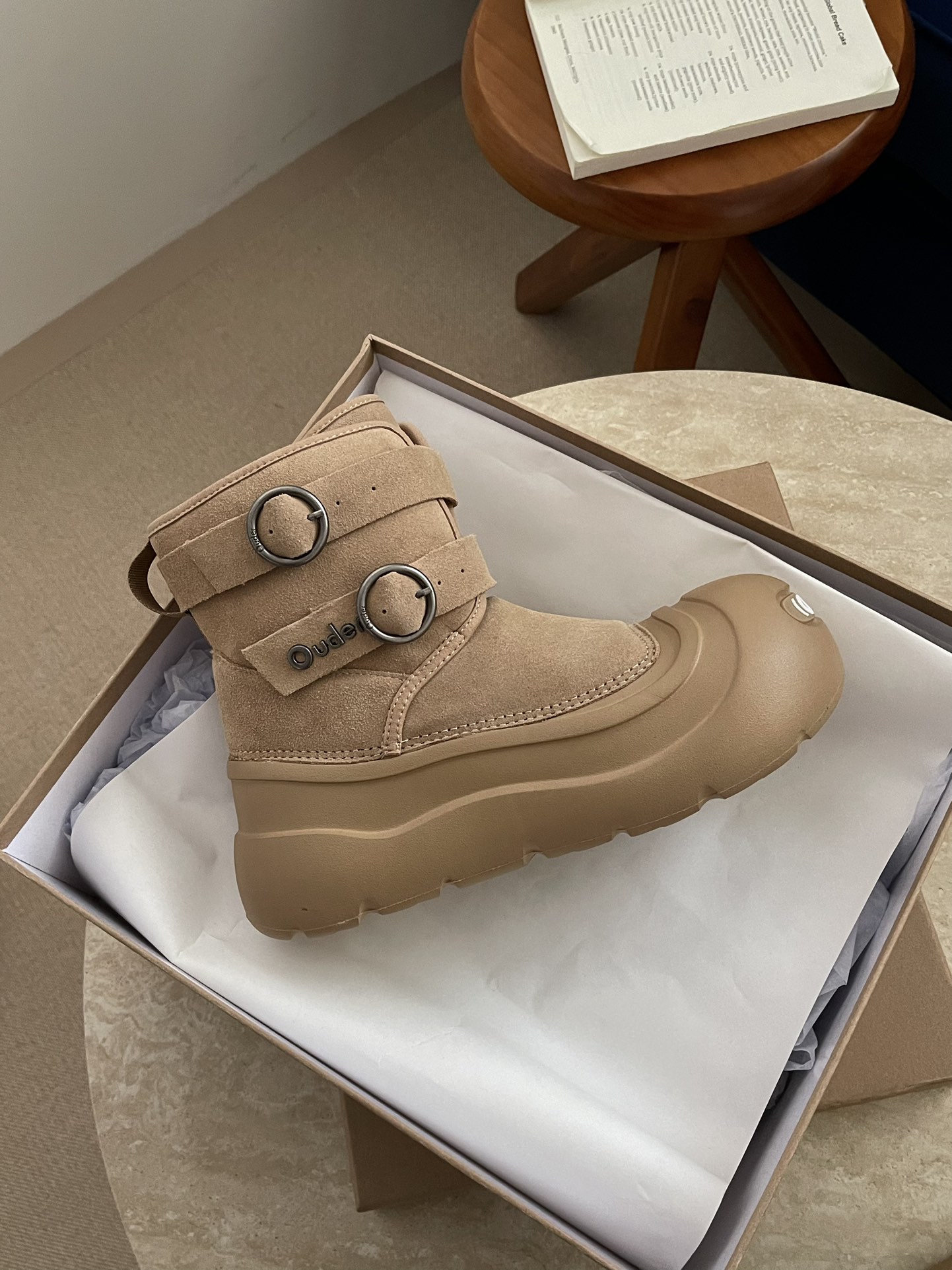 Adjustable Big Head Design Sandals with Stretchy Fit and Easy Wear, Size 35-40 - 图片 5