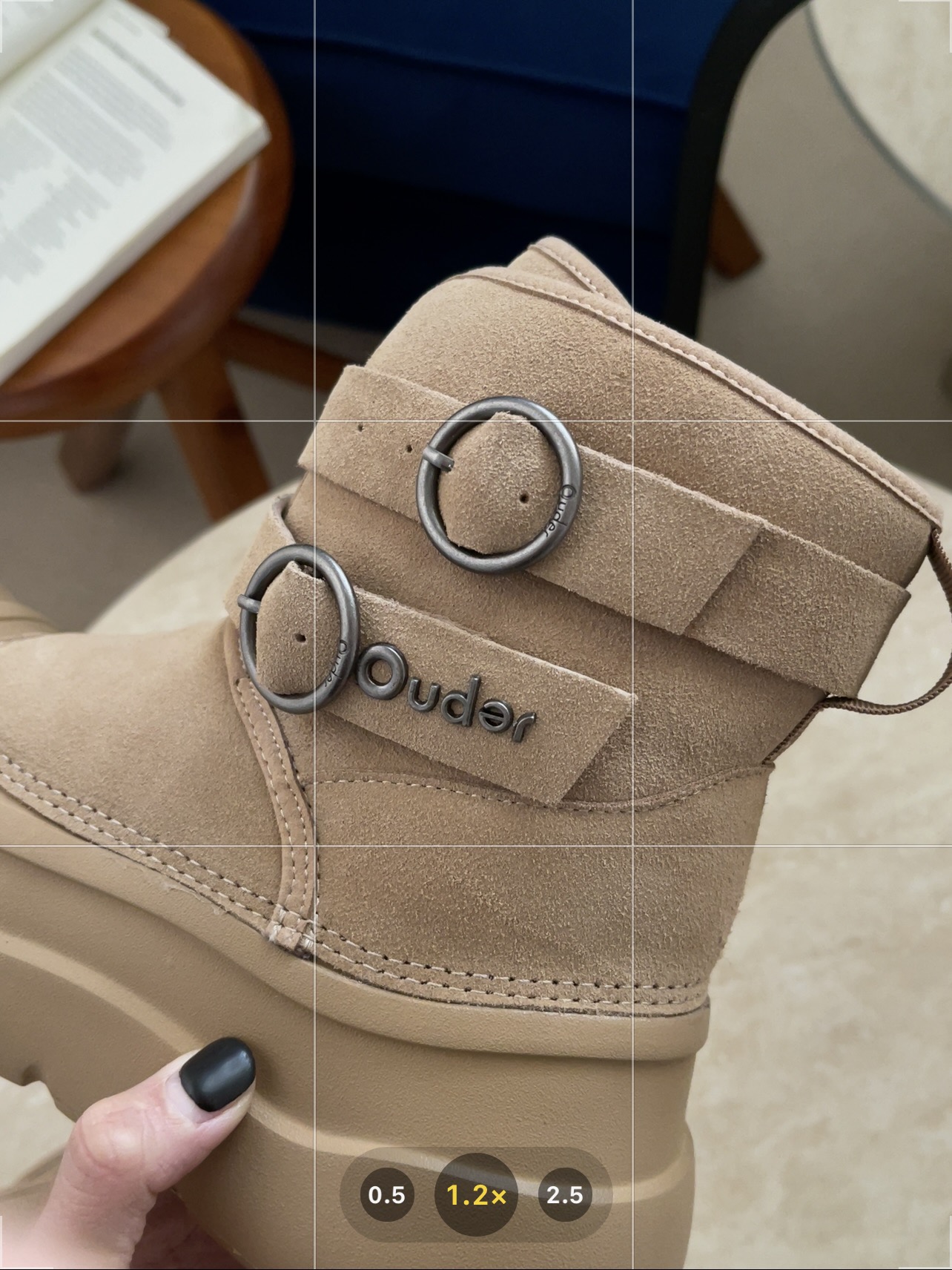 Adjustable Big Head Design Sandals with Stretchy Fit and Easy Wear, Size 35-40 - 图片 6