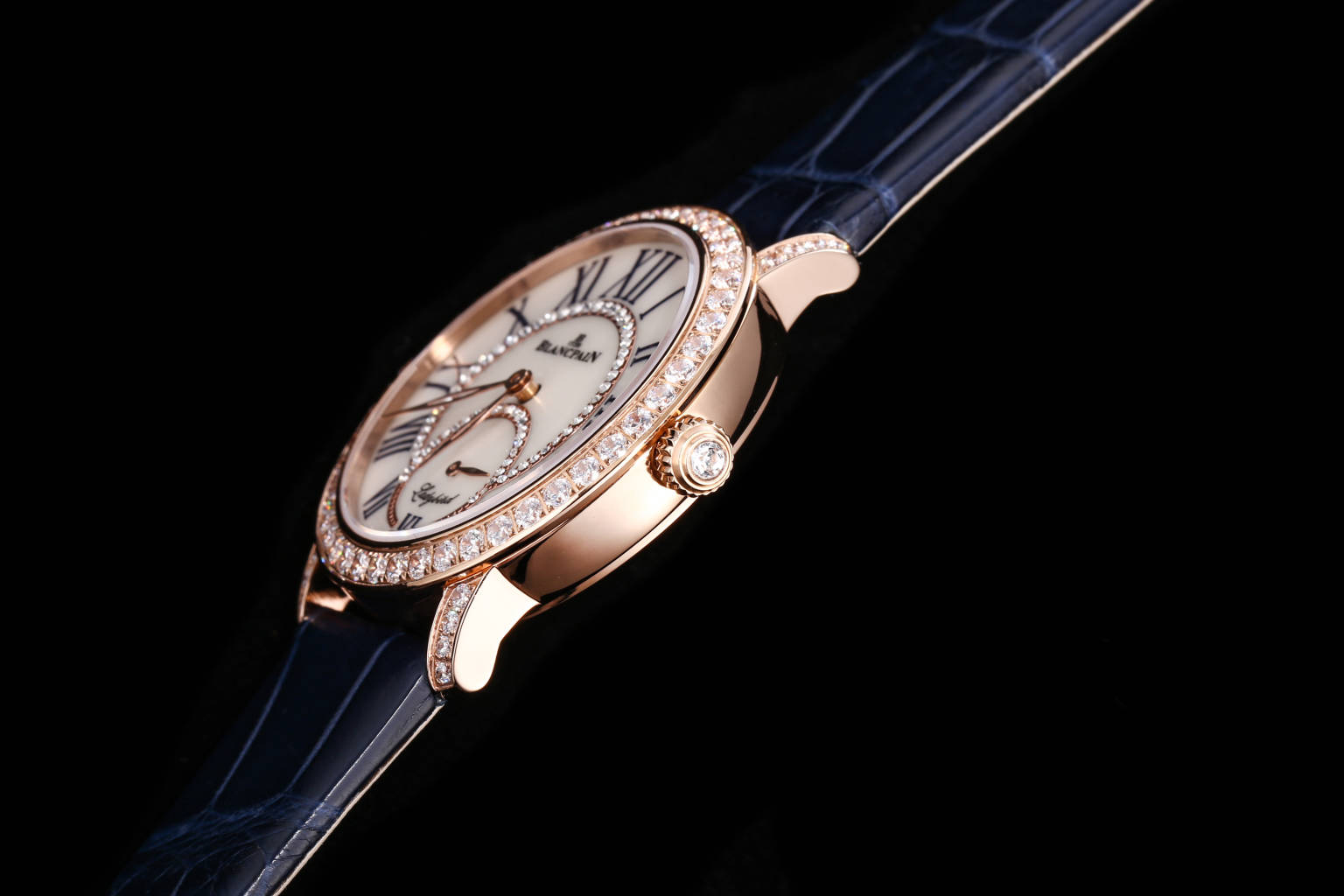 Luxurious Ladybird Colors Phases de Lune Diamond Watch with 70 Drills - 图片 7