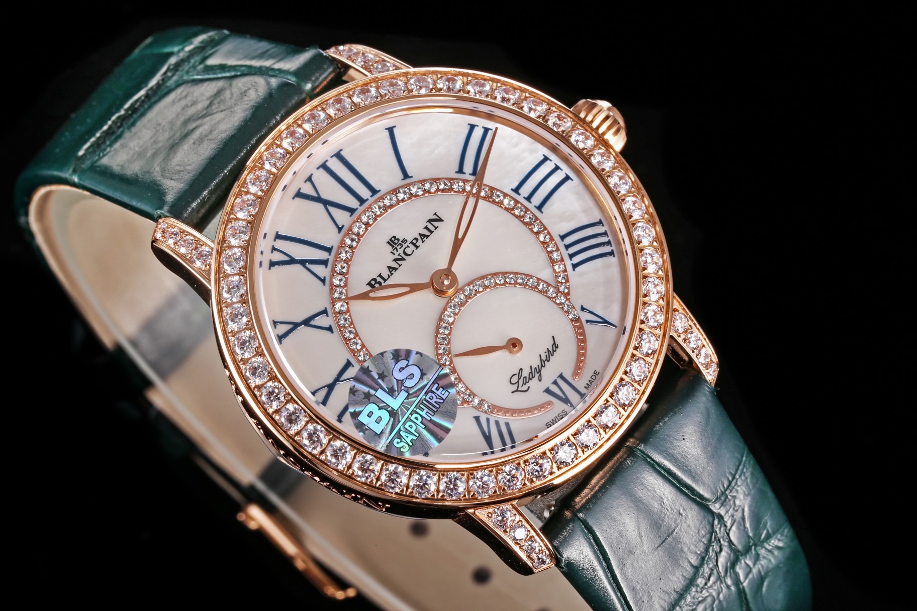 Luxurious Ladybird Colors Phases de Lune Diamond Watch with 70 Drills - 图片 4